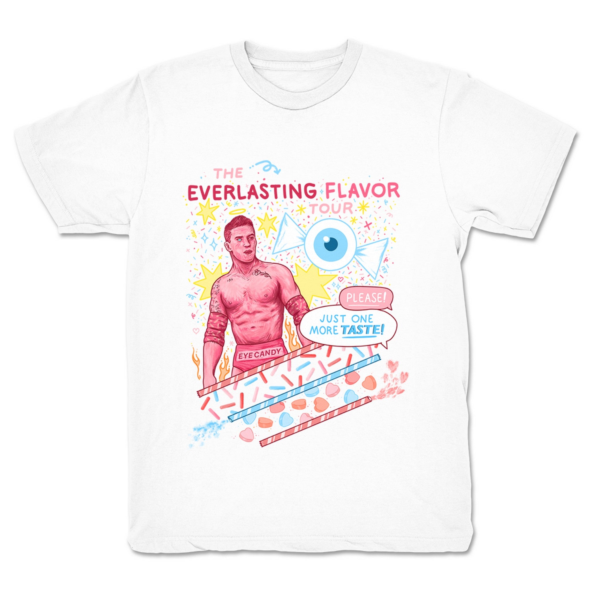 Eye Candy Elliott Everlasting Flavor Youth Tee White