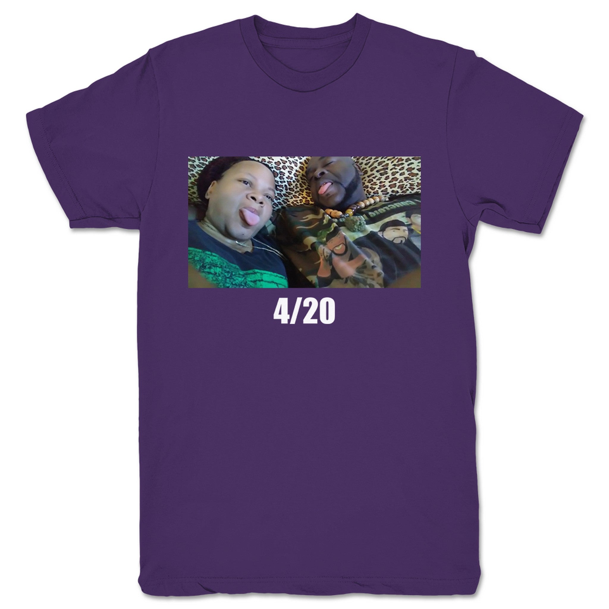 Julius Smokes Mia & Smokes 4/20 Unisex Tee Purple