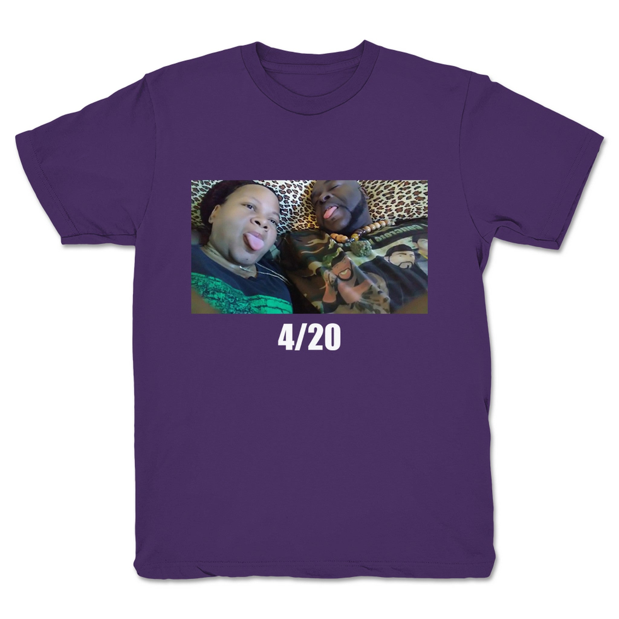 Julius Smokes Mia & Smokes 4/20 Youth Tee Purple