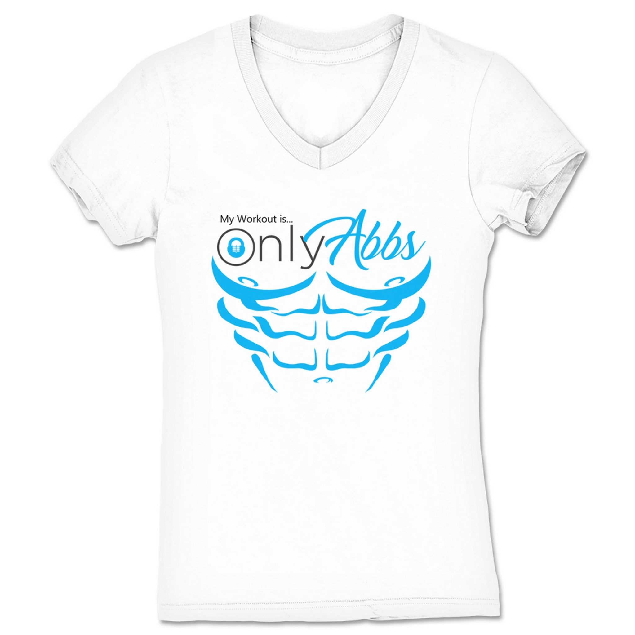 ABBS OnlyABBS Women's V-Neck White