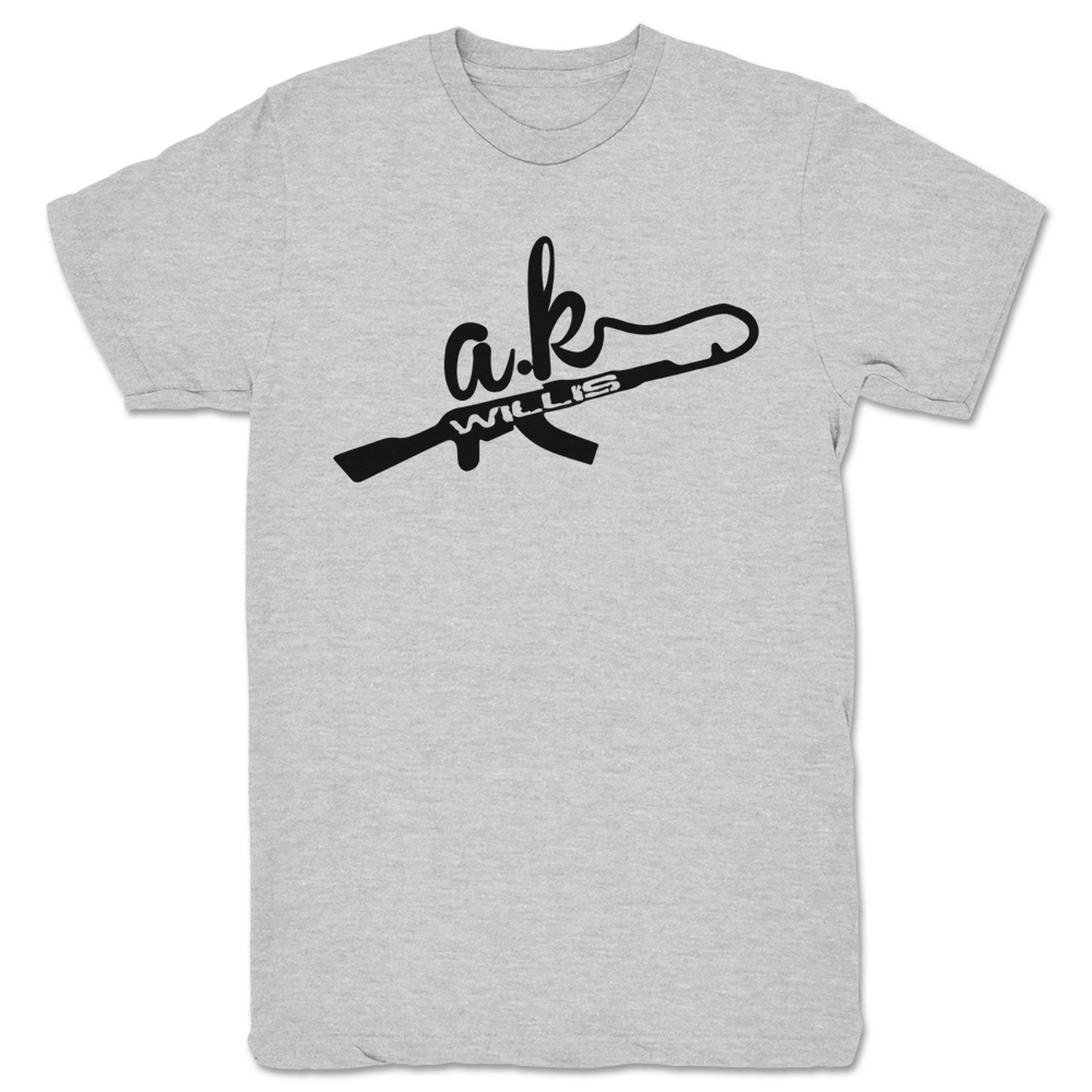 A.K. Willis A.K. Willis Unisex Tee Heather Grey