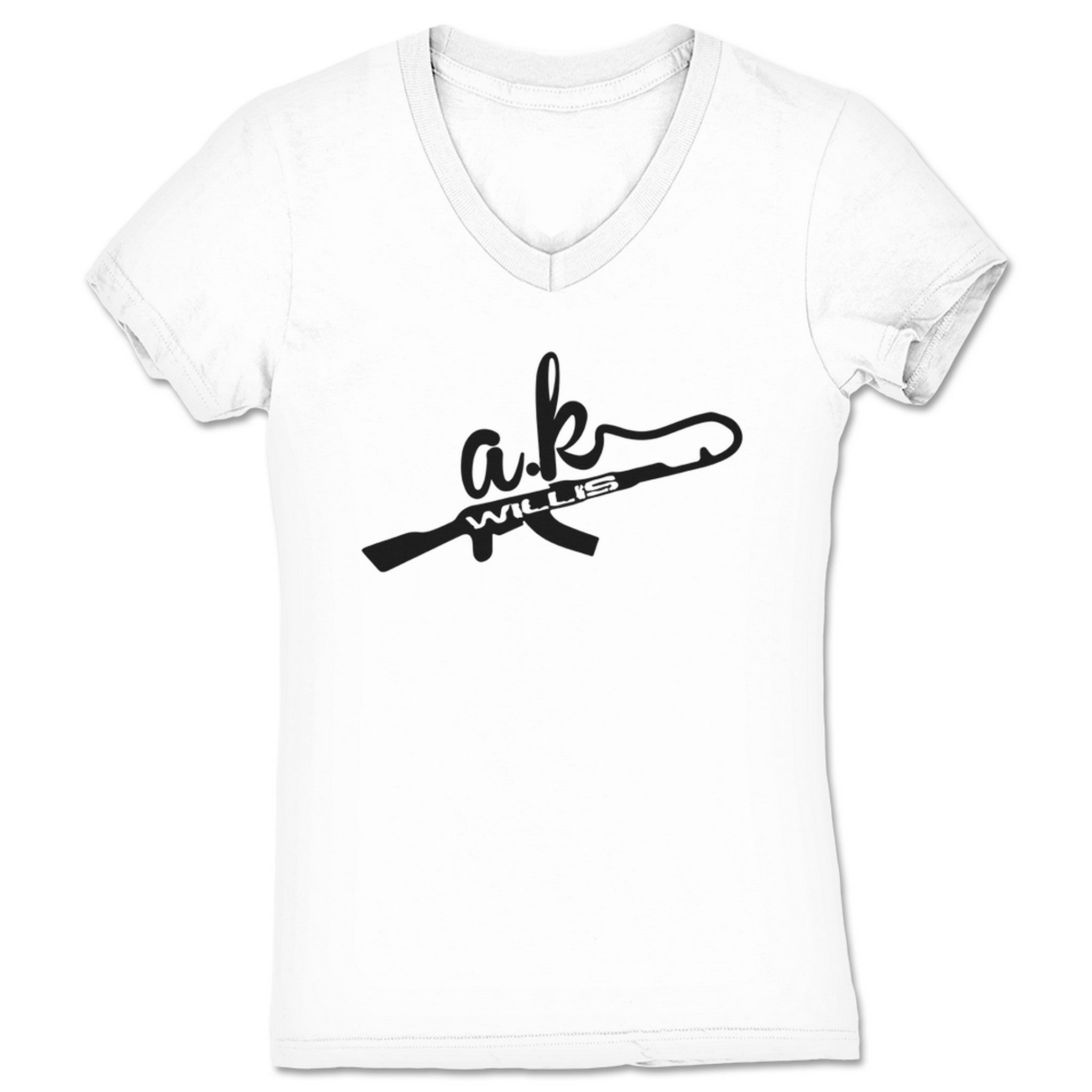 A.K. Willis A.K. Willis Women's V-Neck White