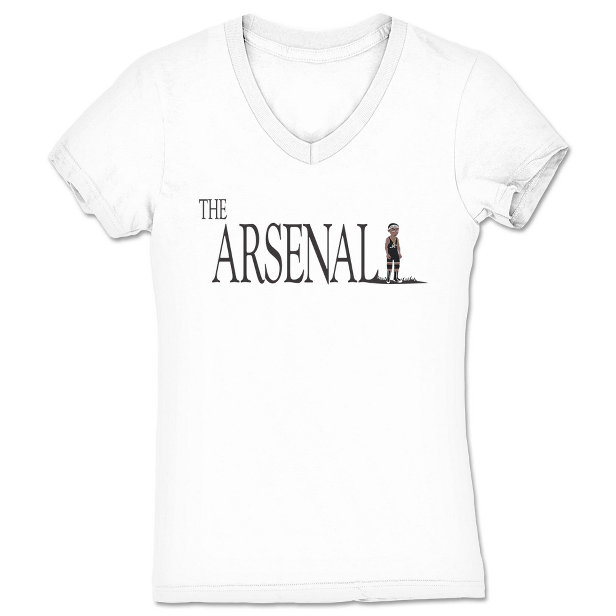 A.K. Willis The Arsenal Women's V-Neck White