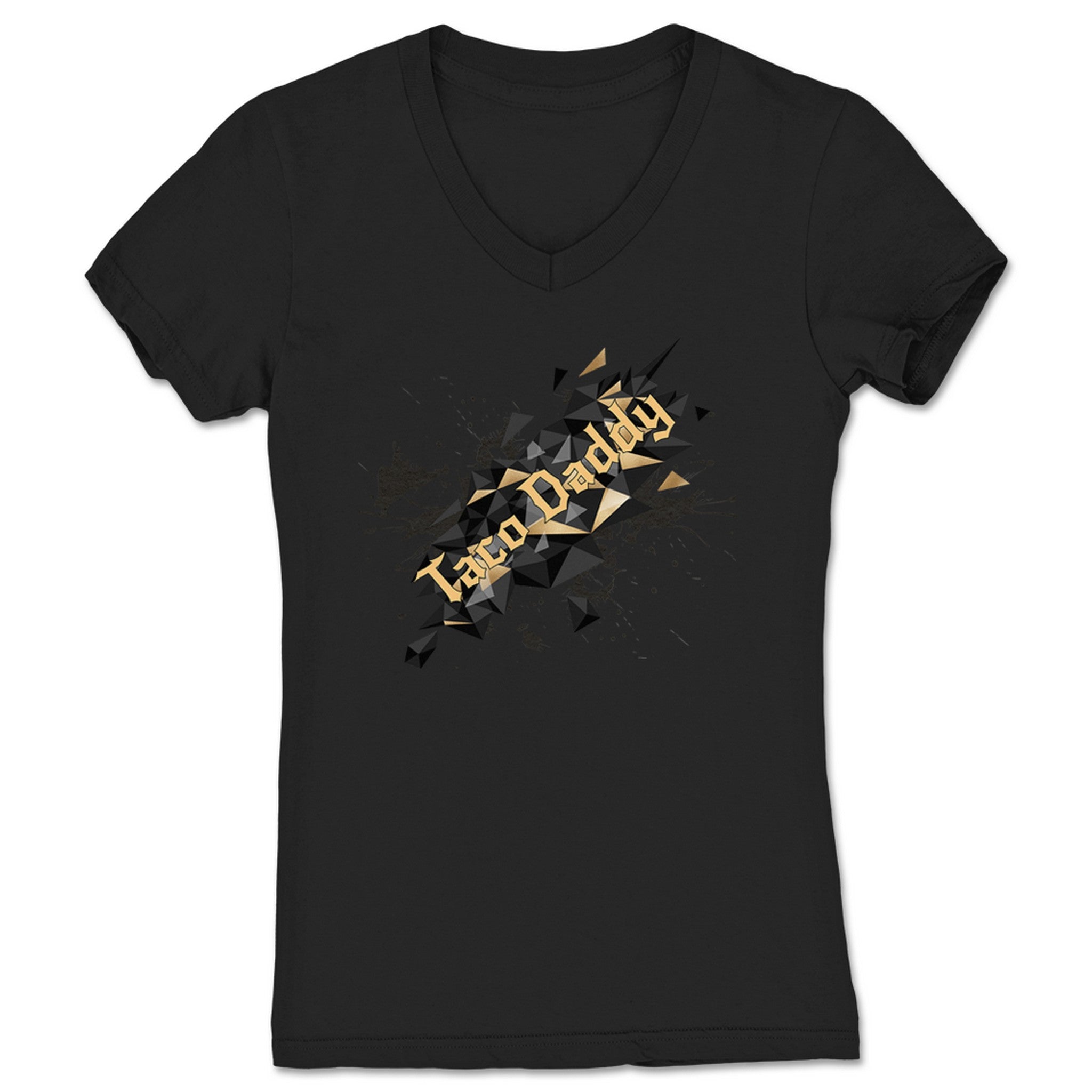 Aaron Reyez The Golden One Women's V-Neck Black