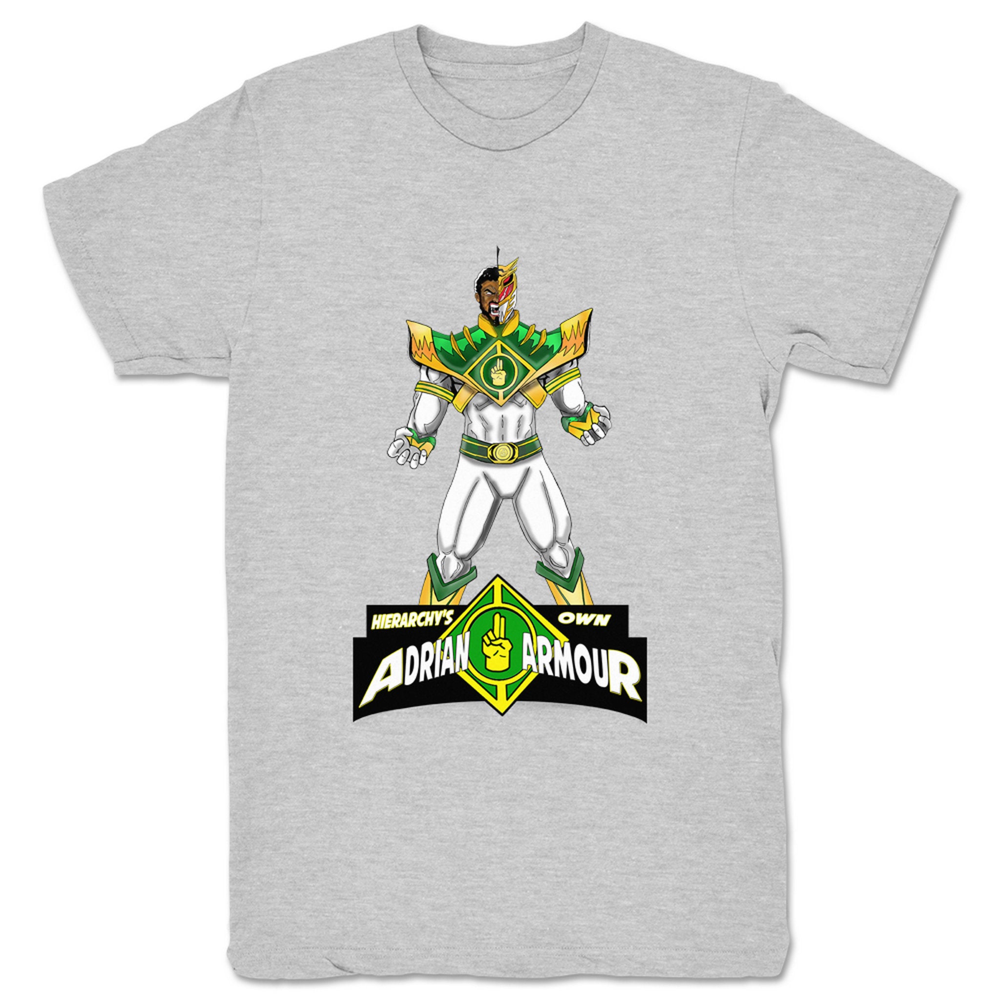 Adrian Armour Hierarchy's Own Ranger Unisex Tee Heather Grey