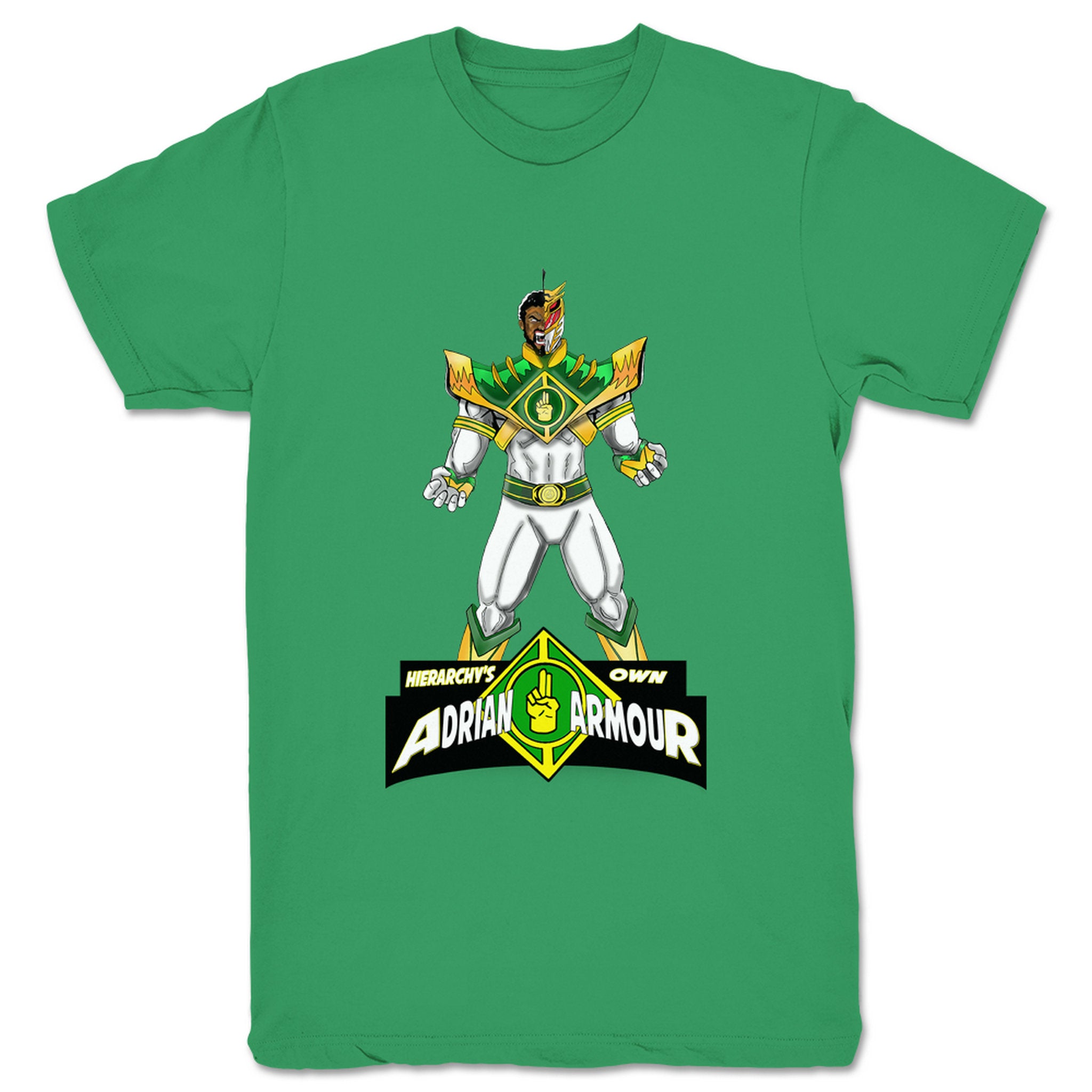 Adrian Armour Hierarchy's Own Ranger Unisex Tee Kelly Green