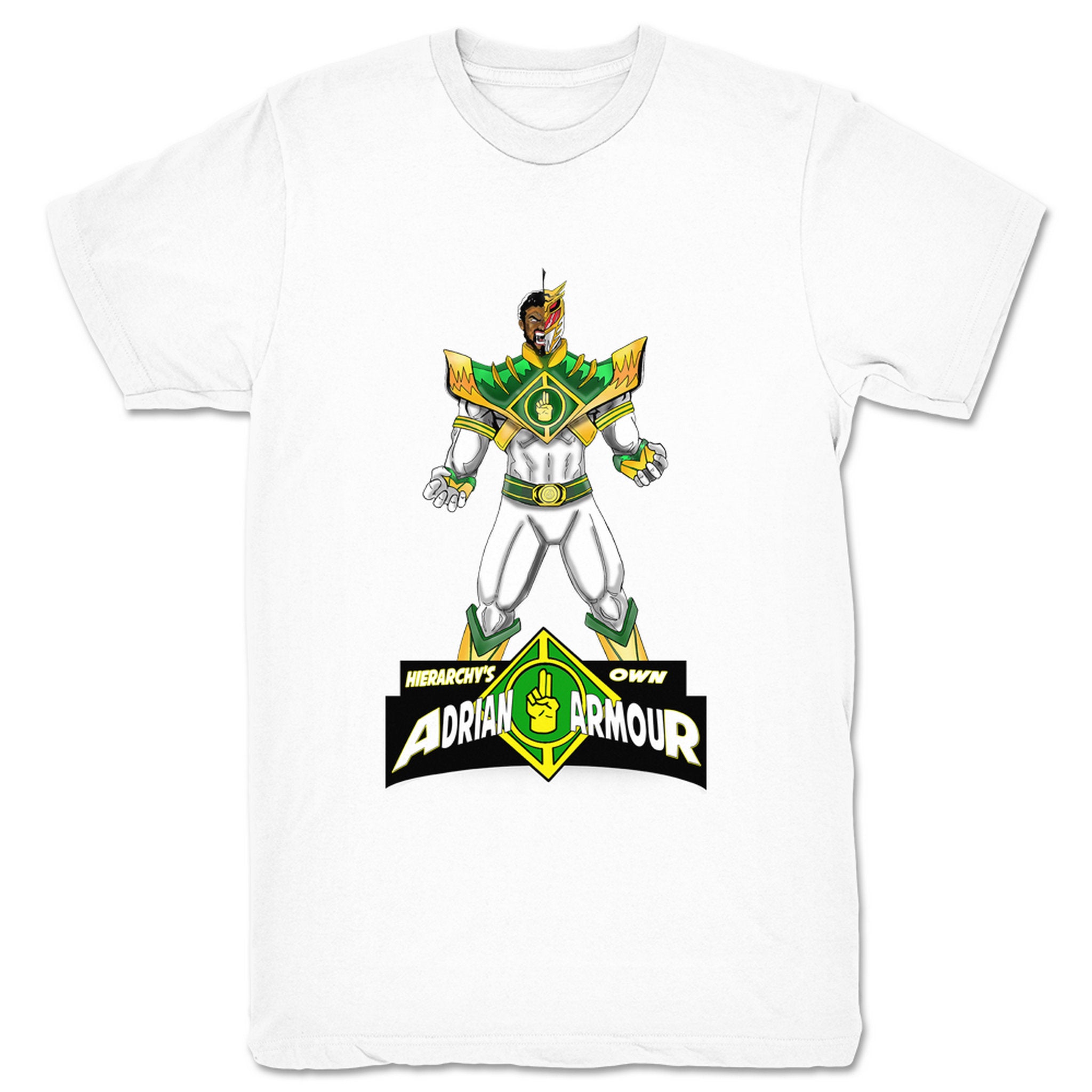 Adrian Armour Hierarchy's Own Ranger Unisex Tee White