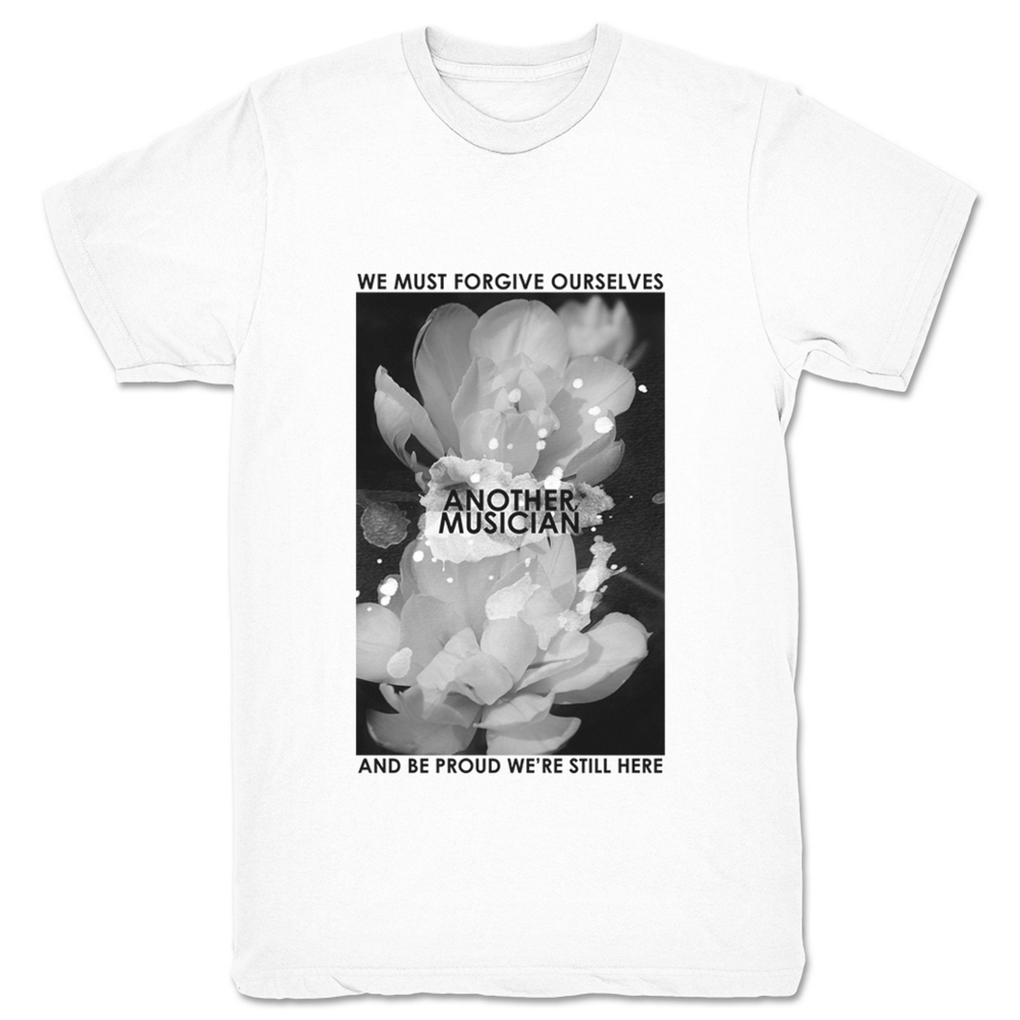 Another Musician Forgive Unisex Tee White