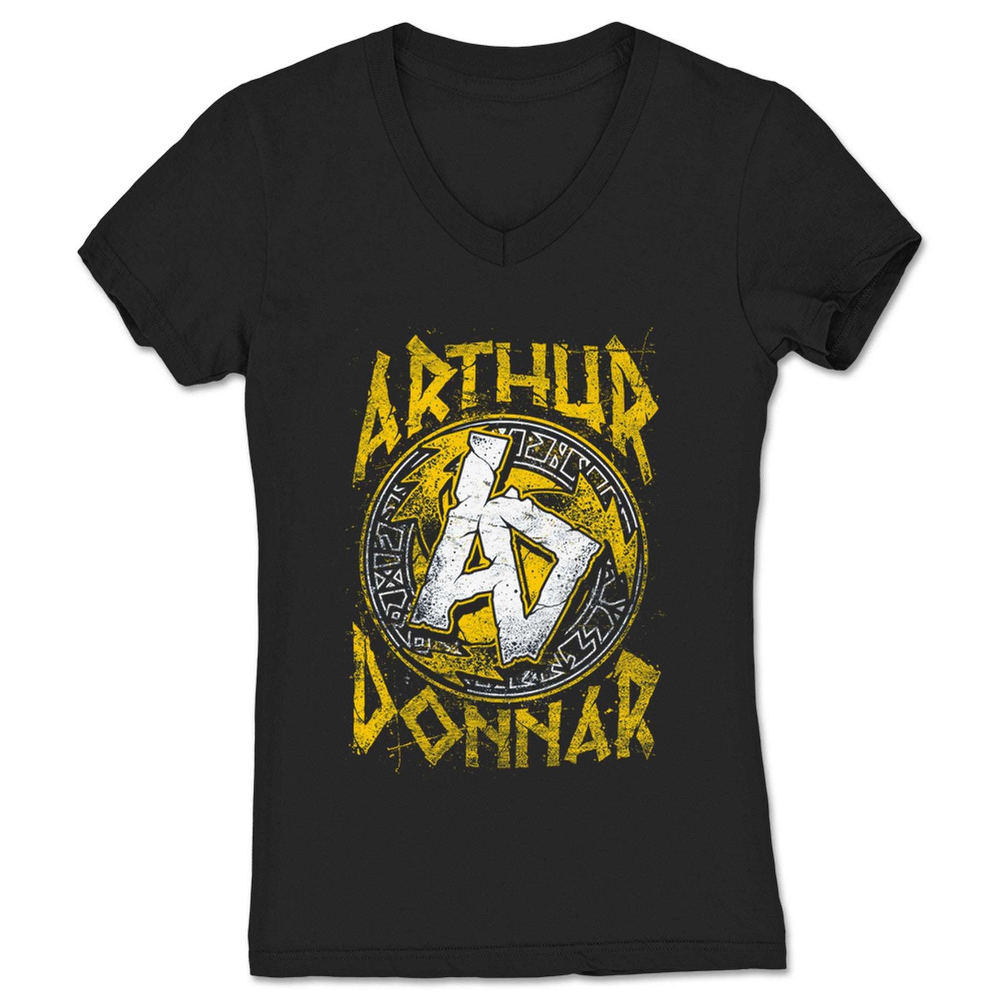 Arthur Donnar The Wild Storm Women's V-Neck Black