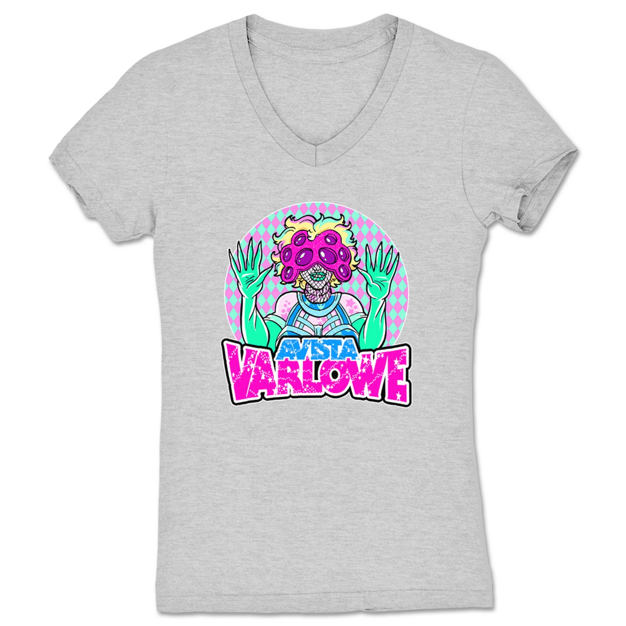Avista Varlowe Otherworld Women's V-Neck Heather Grey