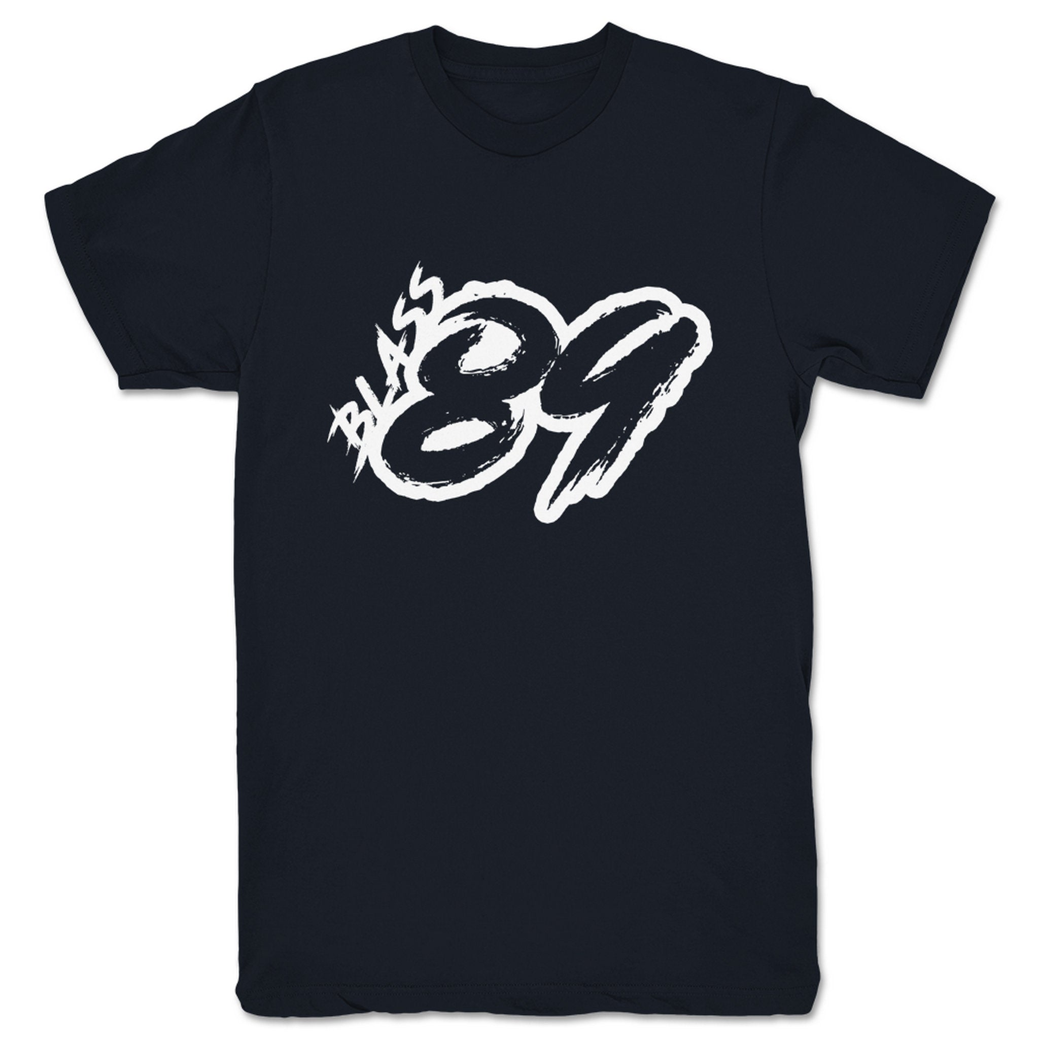 BLASS 89 BLASS 89 Logo Unisex Tee Navy
