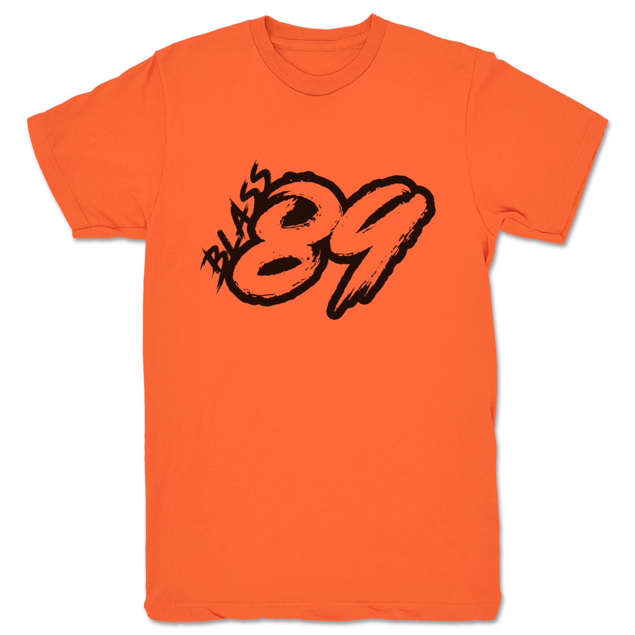 BLASS 89 BLASS 89 Logo Unisex Tee Orange