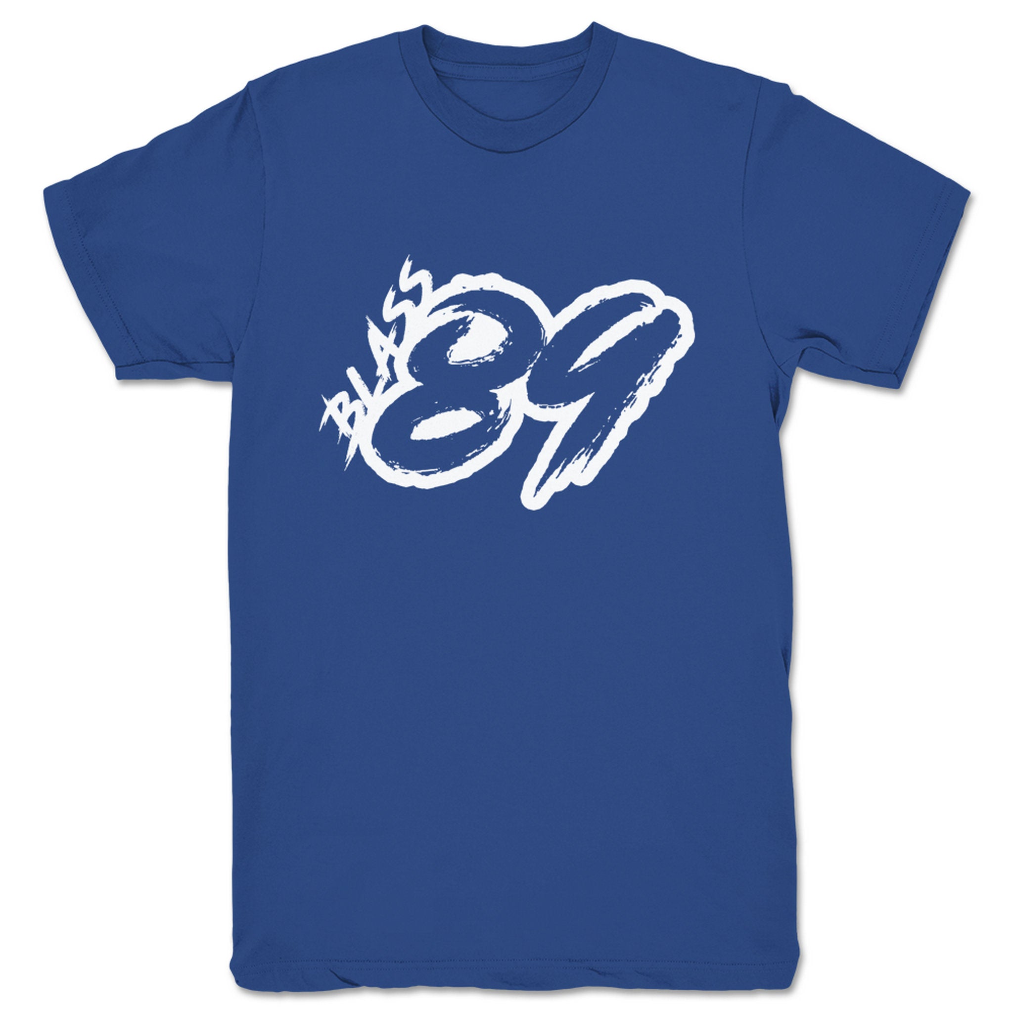 BLASS 89 BLASS 89 Logo Unisex Tee Royal Blue