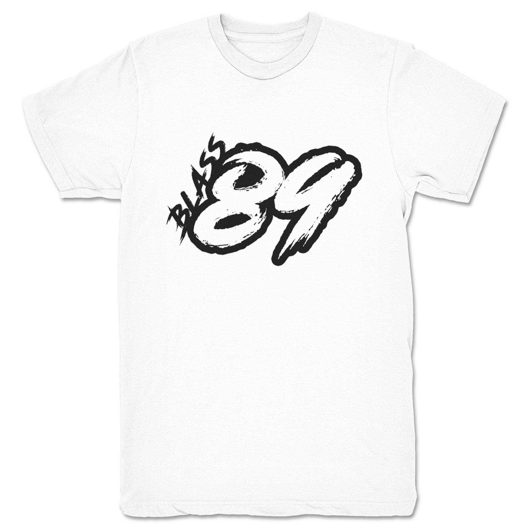 BLASS 89 BLASS 89 Logo Unisex Tee White