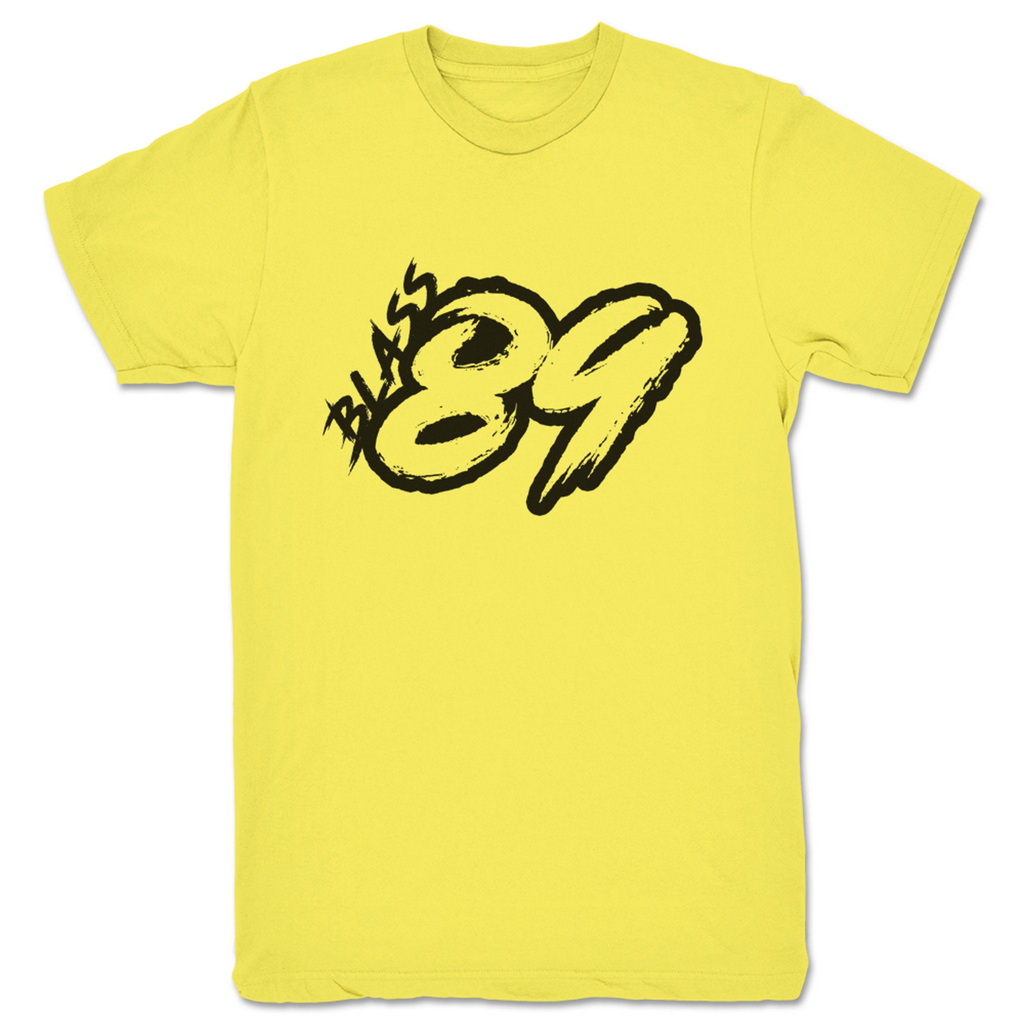 BLASS 89 BLASS 89 Logo Unisex Tee Yellow