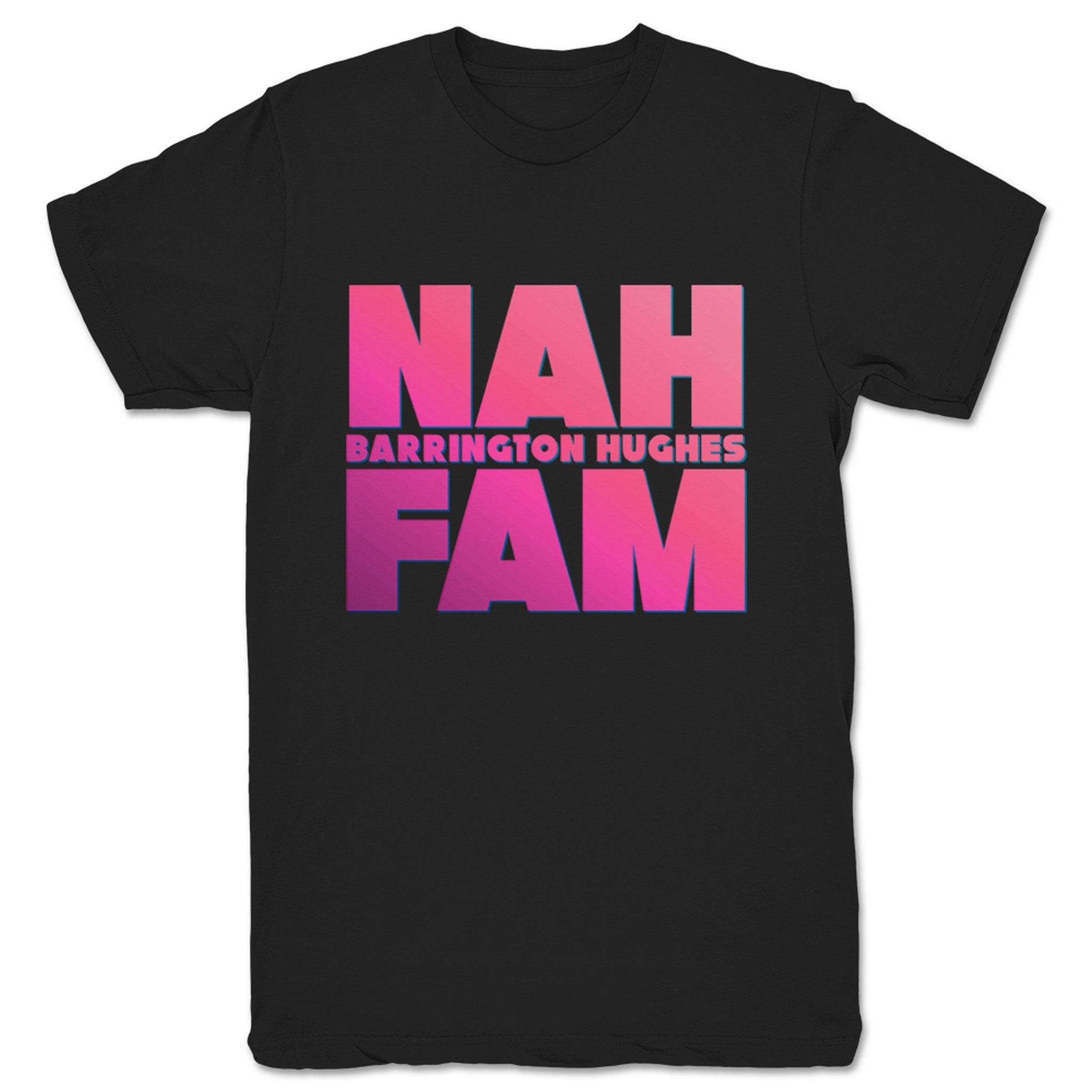 Barrington Hughes Nah Fam Unisex Tee Black
