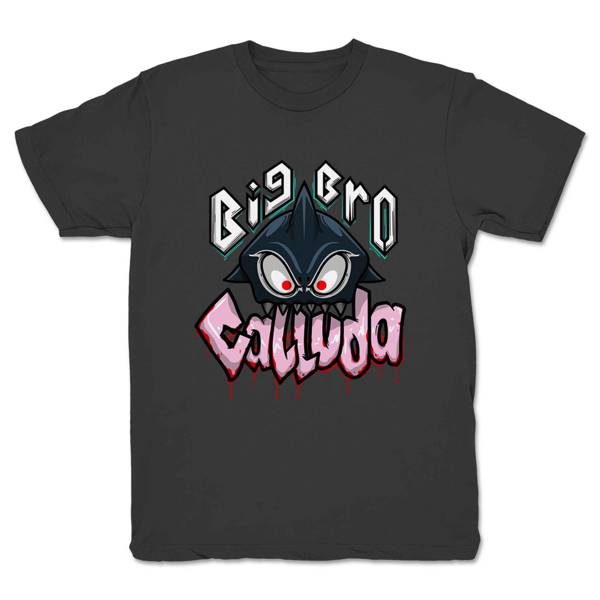 Big Bro Calluda Killer Whale Calluda Youth Tee Dark Grey