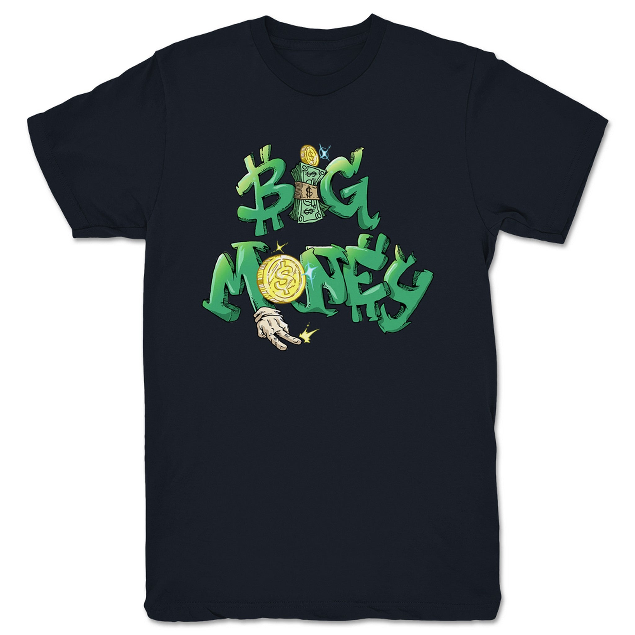 Big Money Big Money Logo Unisex Tee Navy