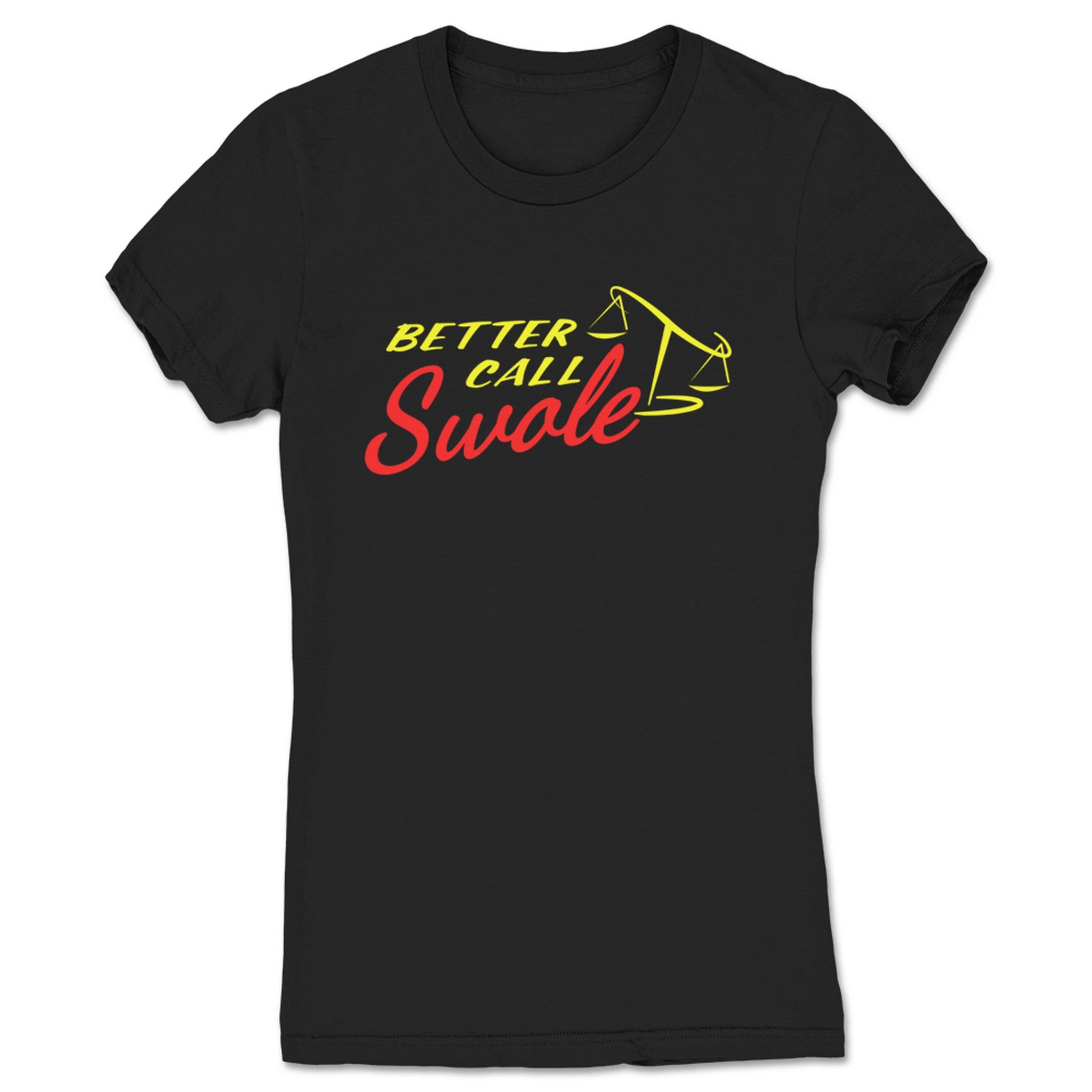 Big Swole Better Call Swole Women's Tee Black
