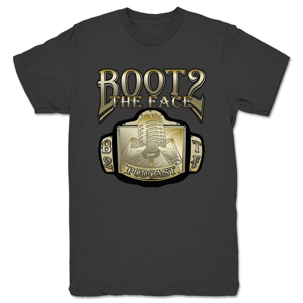 Boot 2 the Face B2TF Champions Unisex Tee Dark Grey