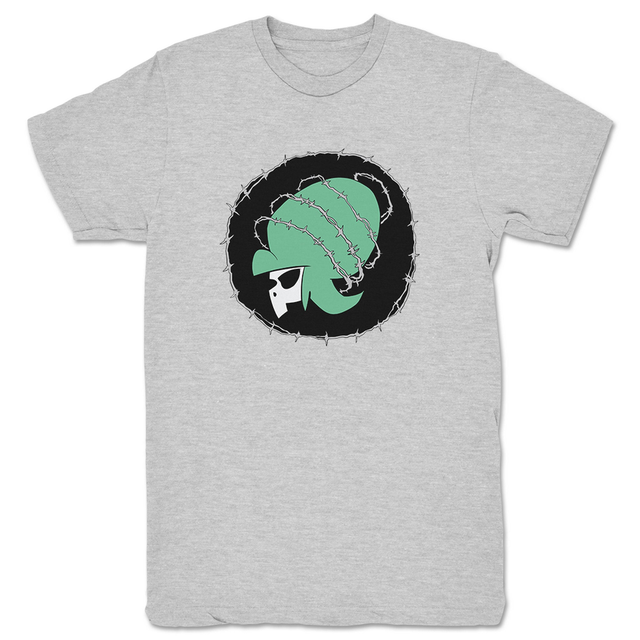 Botched Spot Barbwire Betty Unisex Tee Heather Grey