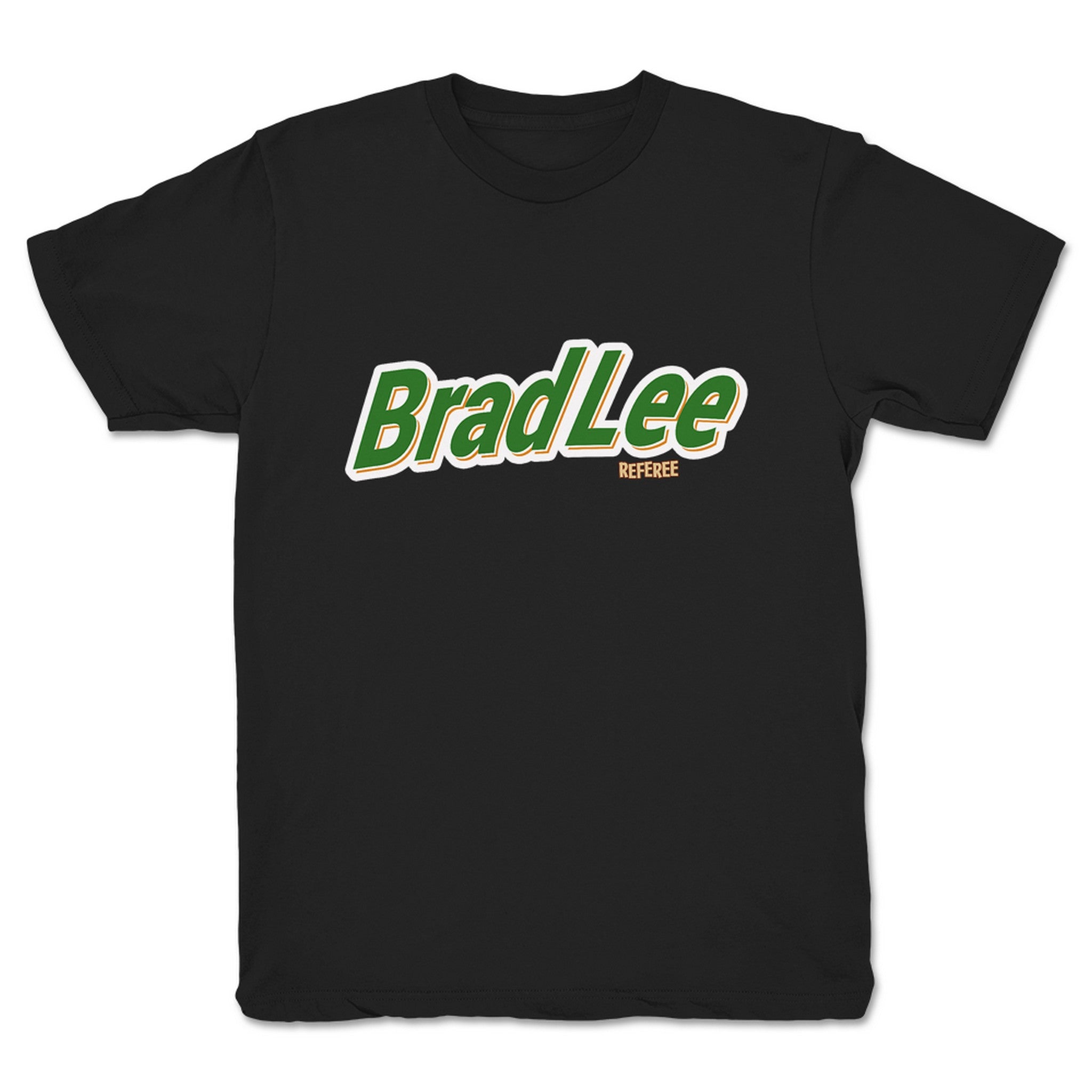 Brad Lee Referee Brad Lee Main Logo Youth Tee Black