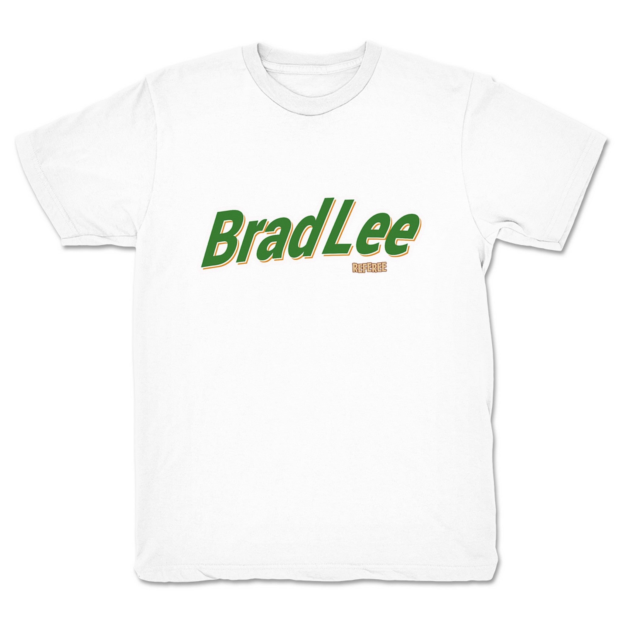 Brad Lee Referee Brad Lee Main Logo Youth Tee White
