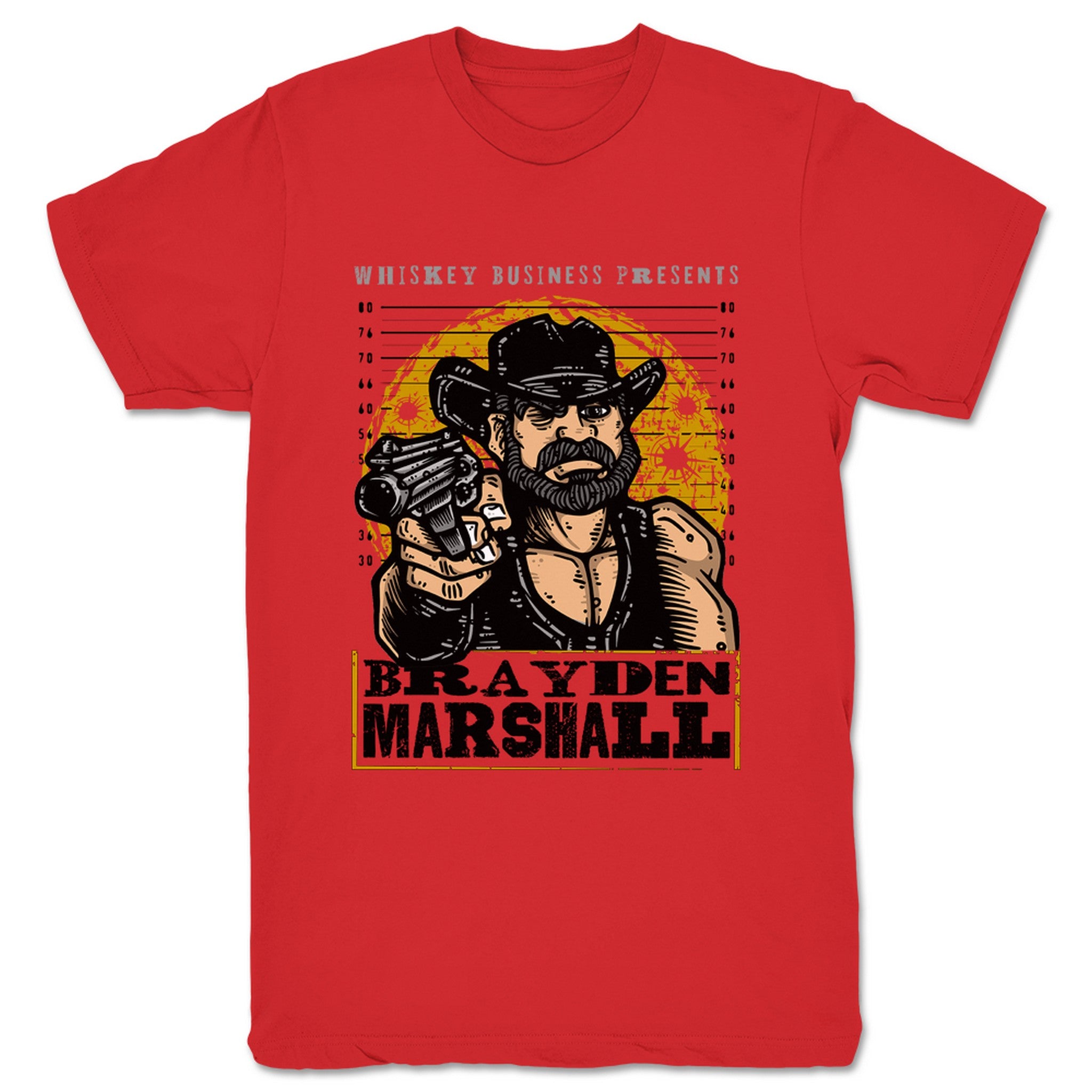 Brayden Marshall Red Dead Marshall Unisex Tee Red