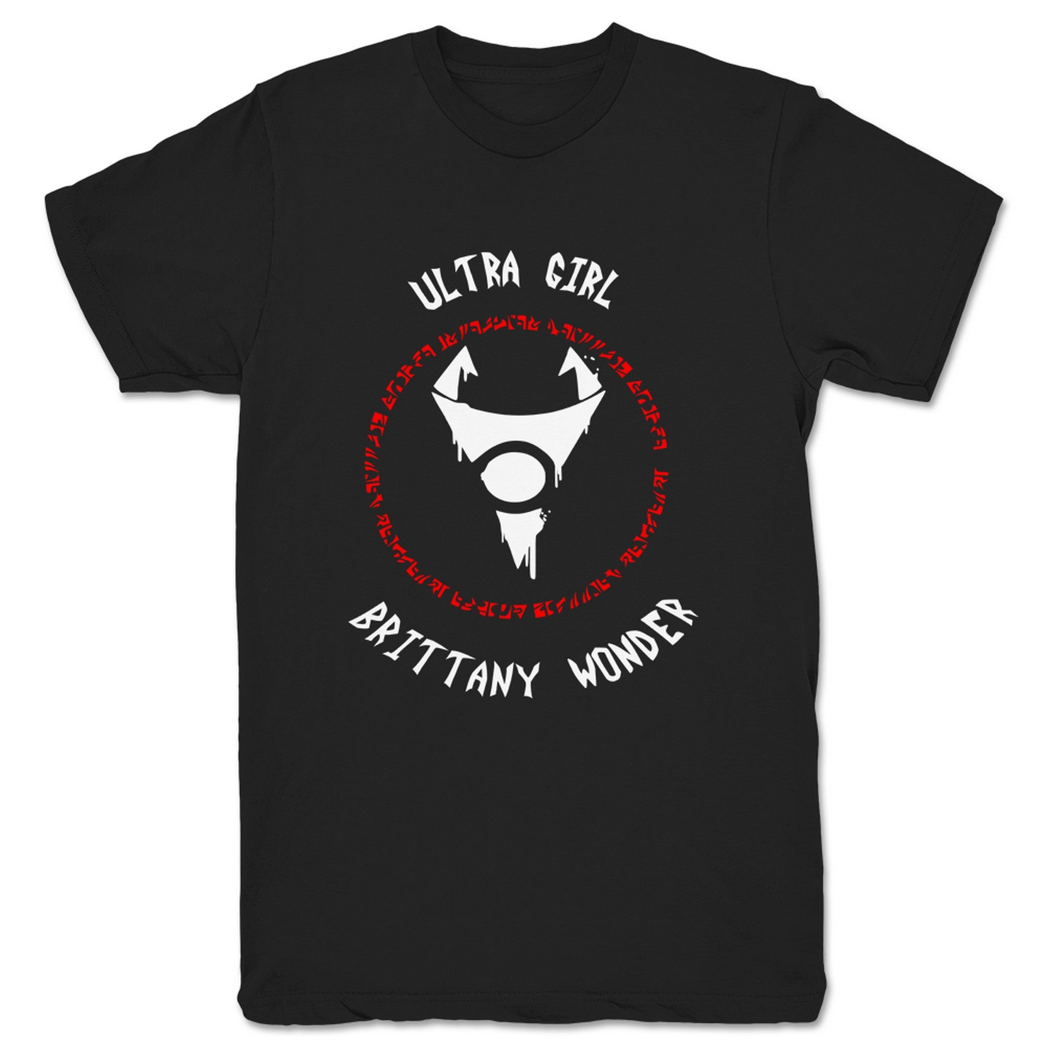 Brittany Wonder Invader Wonder Unisex Tee Black