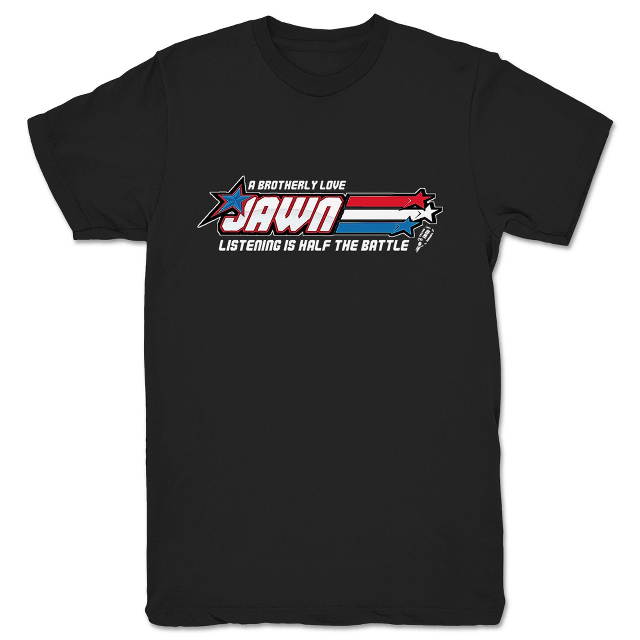 Brotherly Love Wrestling A Brotherly Love Jawn Unisex Tee Black