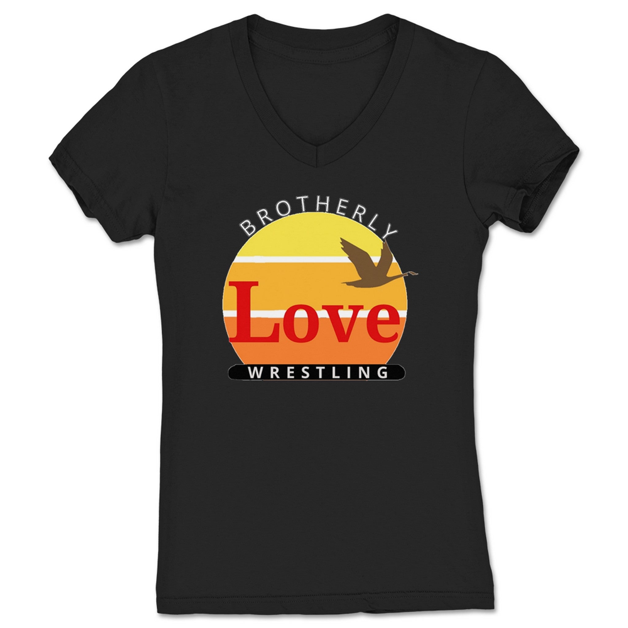 Brotherly Love Wrestling Gotta Have BLW Women's V-Neck Black