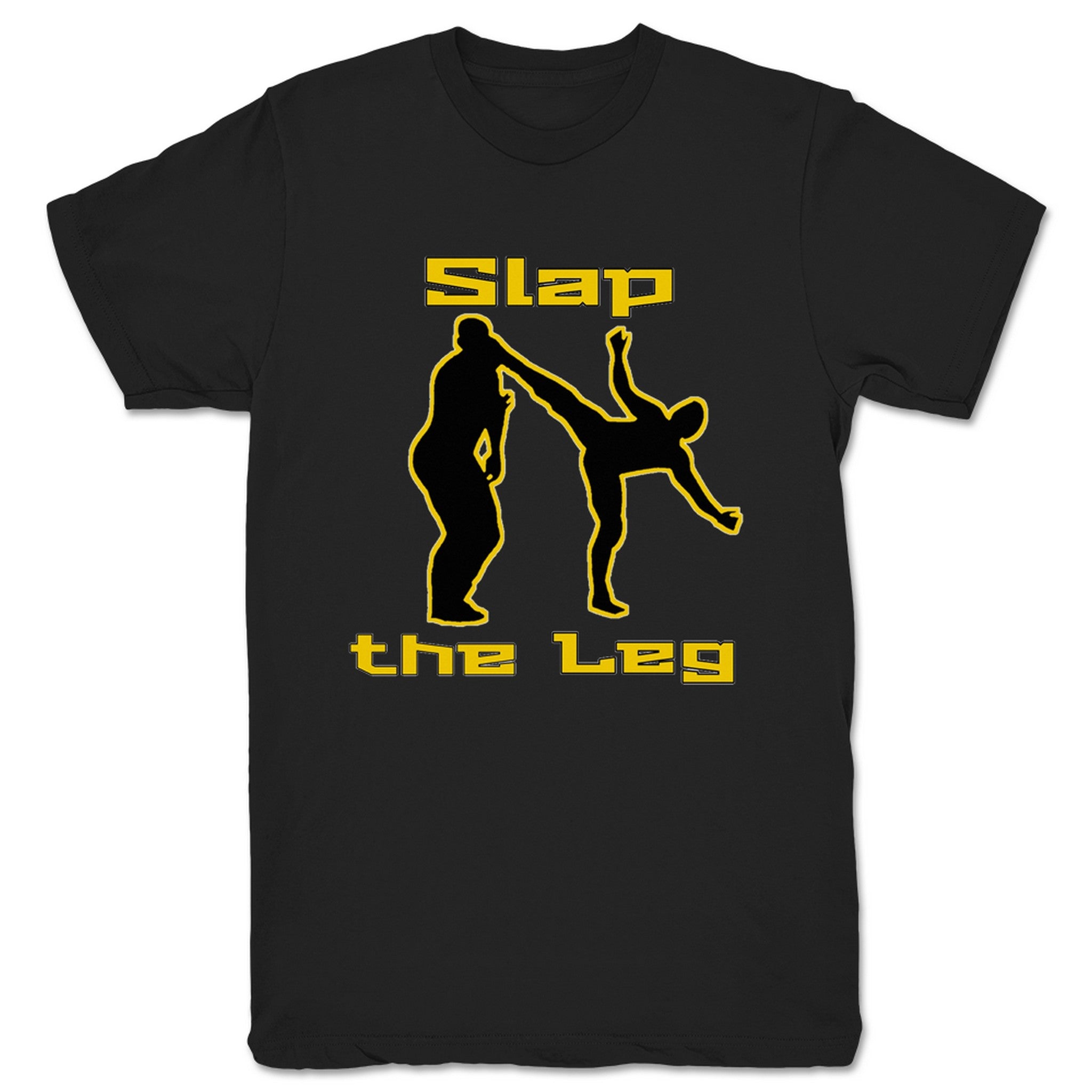 Brotherly Love Wrestling Slap the Leg Unisex Tee Black