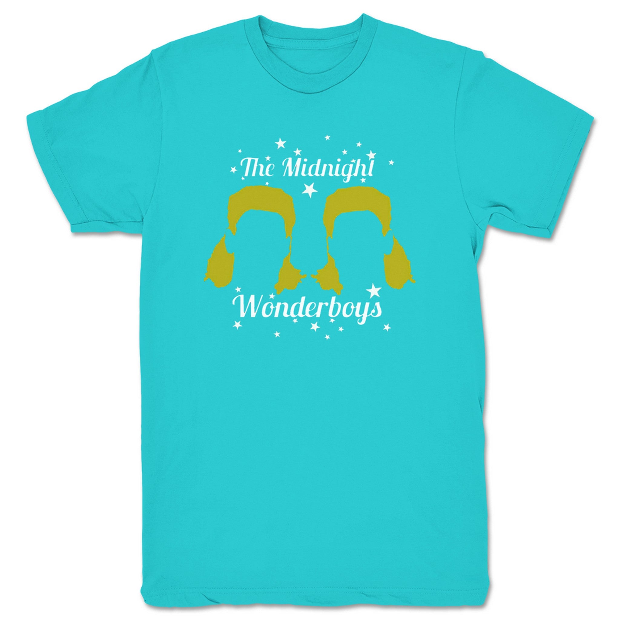 Brotherly Love Wrestling The Midnight Wonderboys Unisex Tee Tahiti Blue