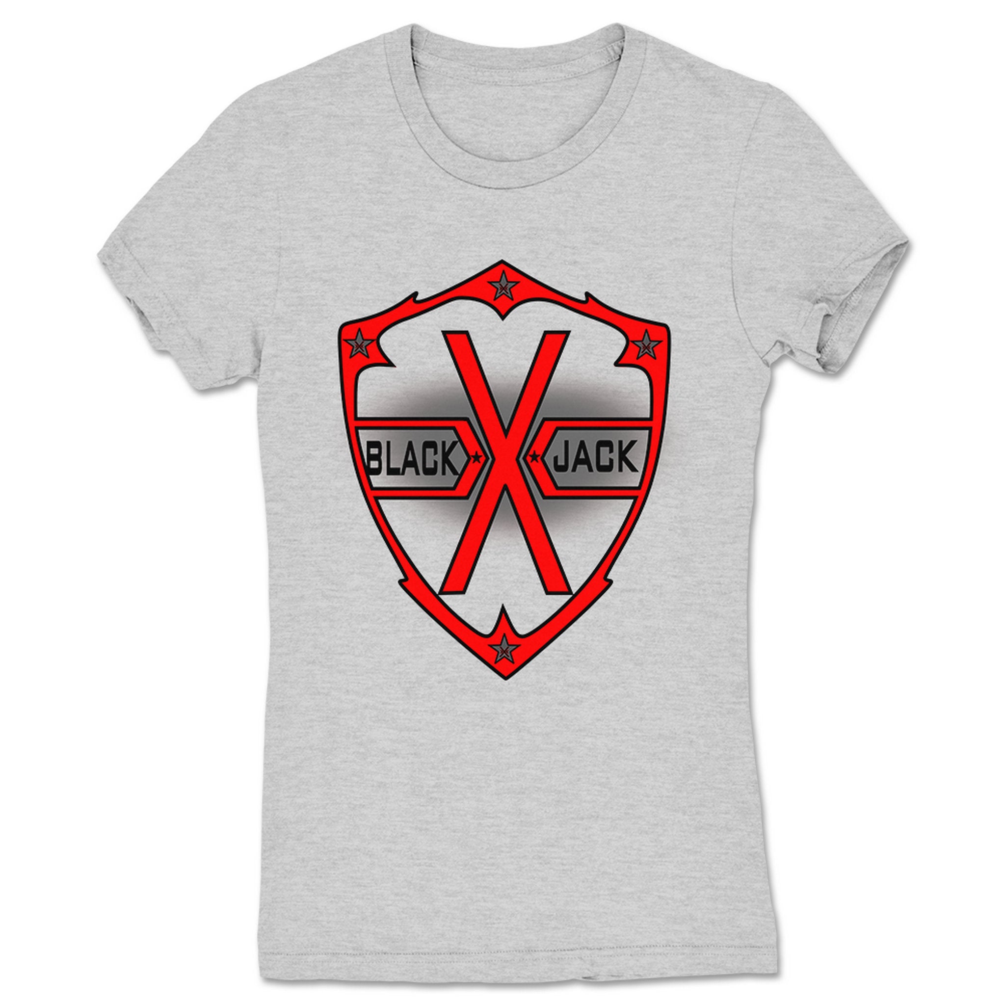 Bryan Austin Night Blackjack X Women's Tee Heather Grey