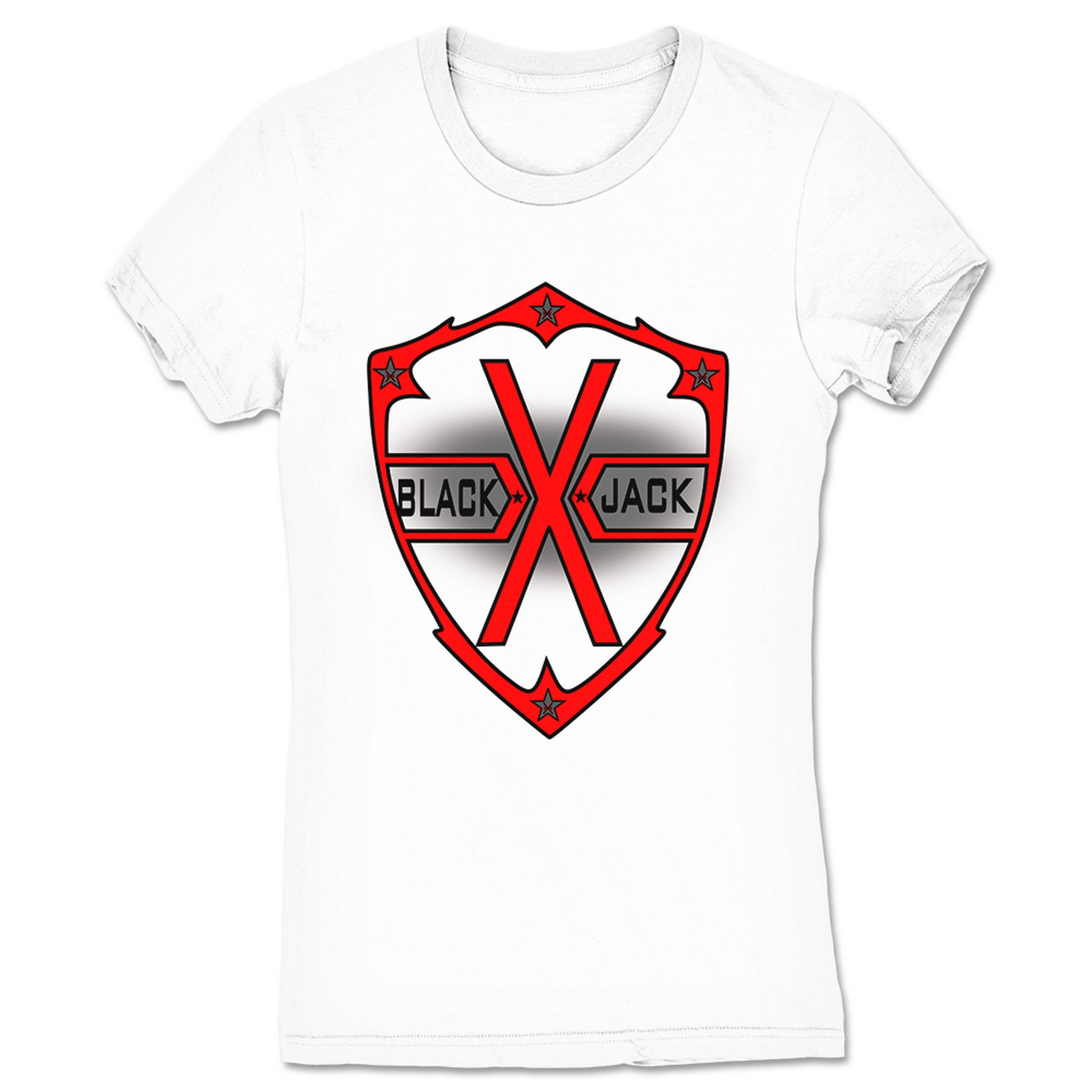 Bryan Austin Night Blackjack X Women's Tee White