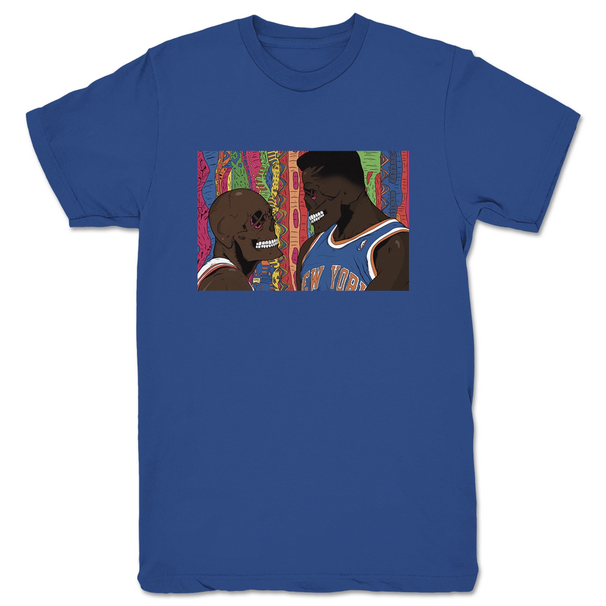 Calhoun Tubbs Pat vs Jordan Unisex Tee Royal Blue