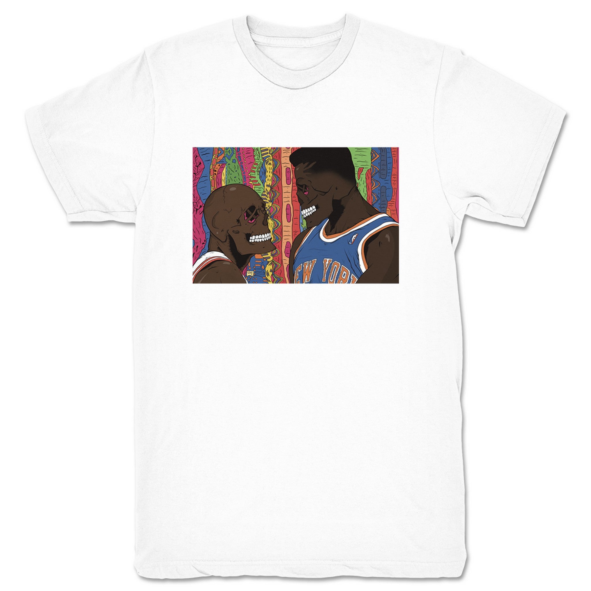 Calhoun Tubbs Pat vs Jordan Unisex Tee White