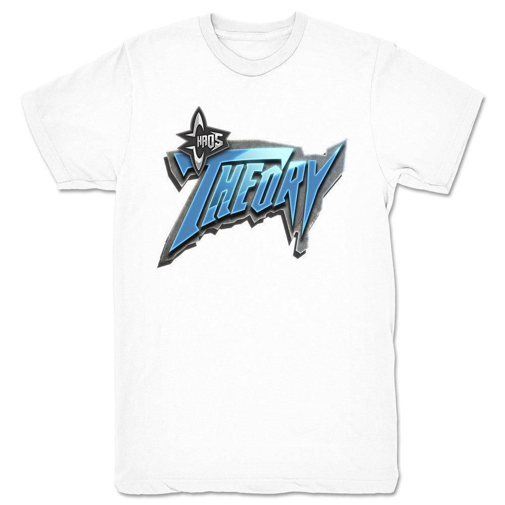 Chaos Theory Podcast Chaos Thunder Unisex Tee White