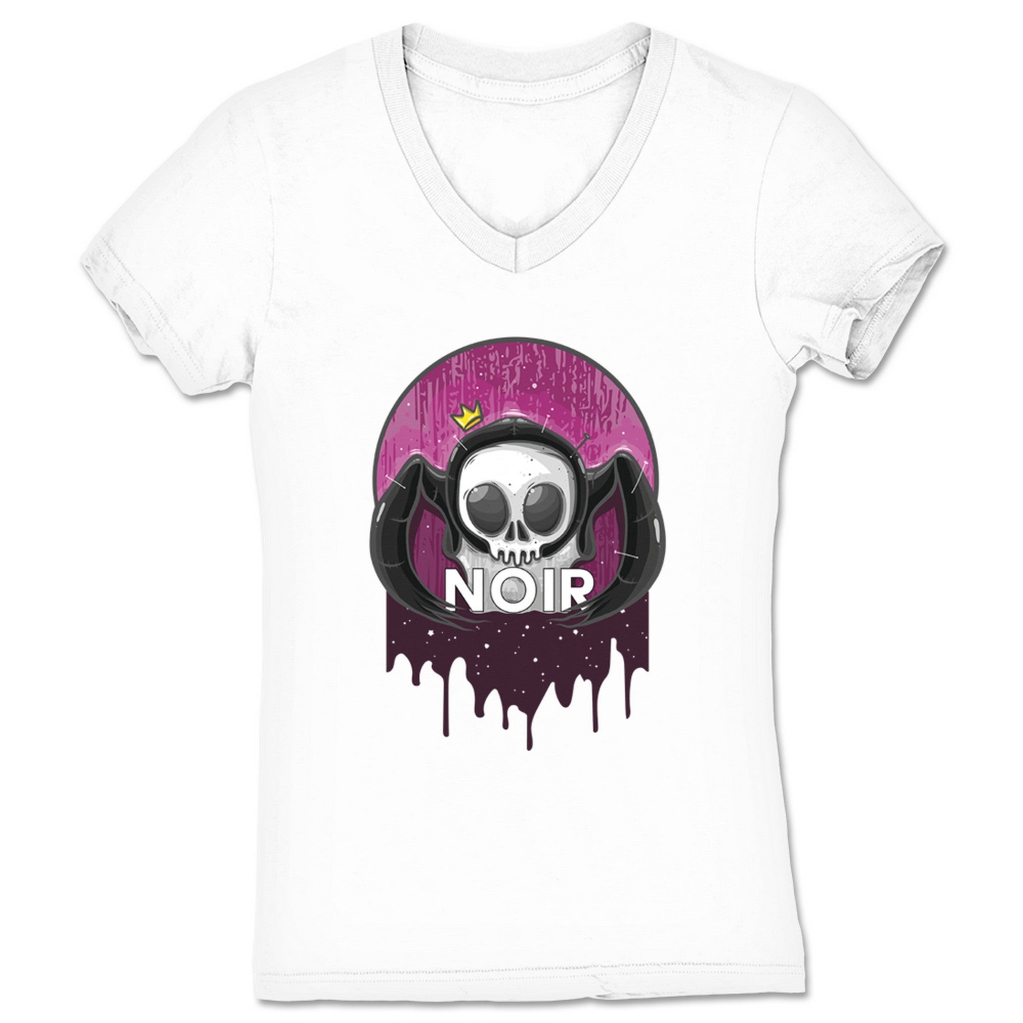 Christian Noir Voodoo Sunrise Women's V-Neck White