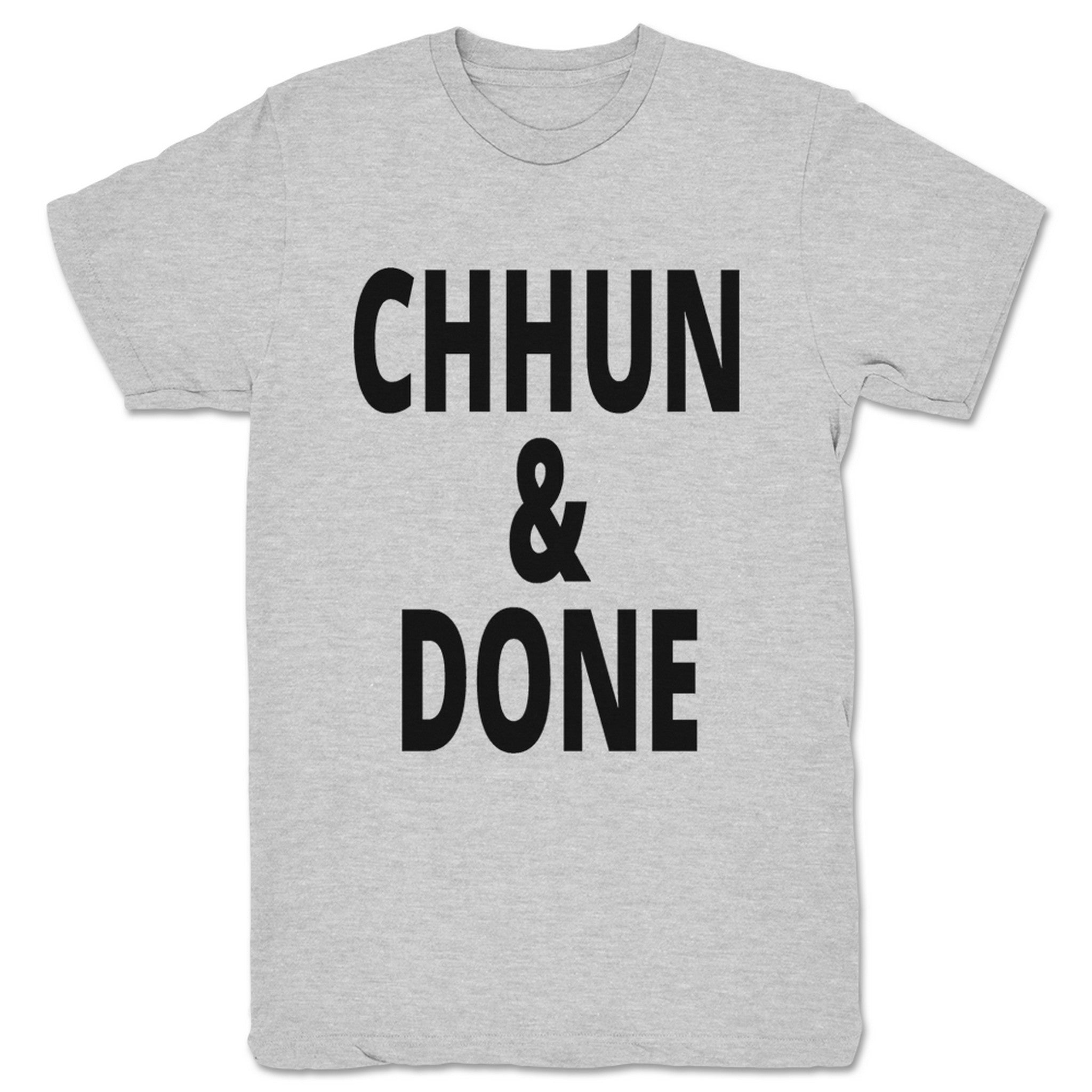 Cody Chhun Chhun & Done Unisex Tee Heather Grey
