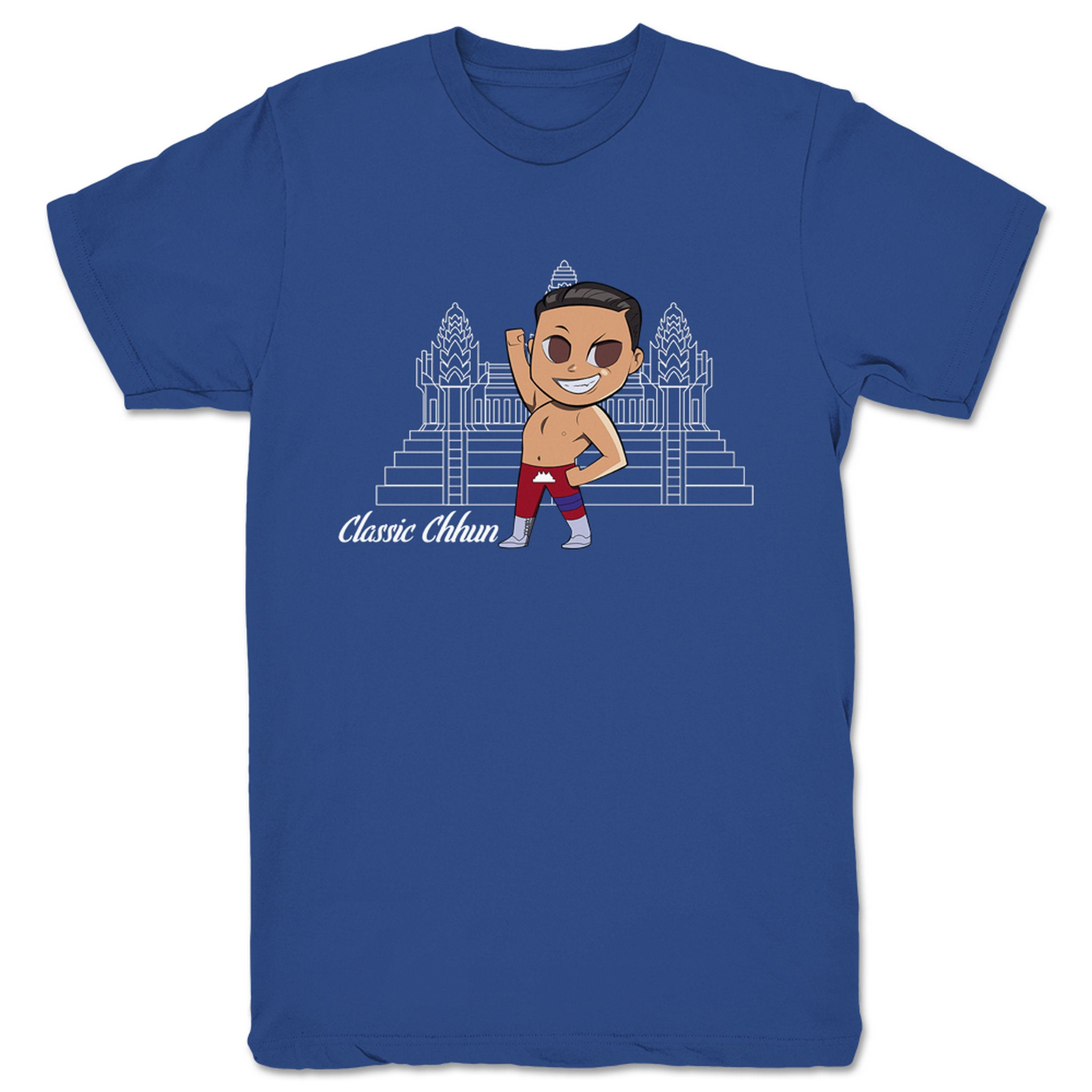 Cody Chhun Classic Chhun Temple Unisex Tee Royal Blue