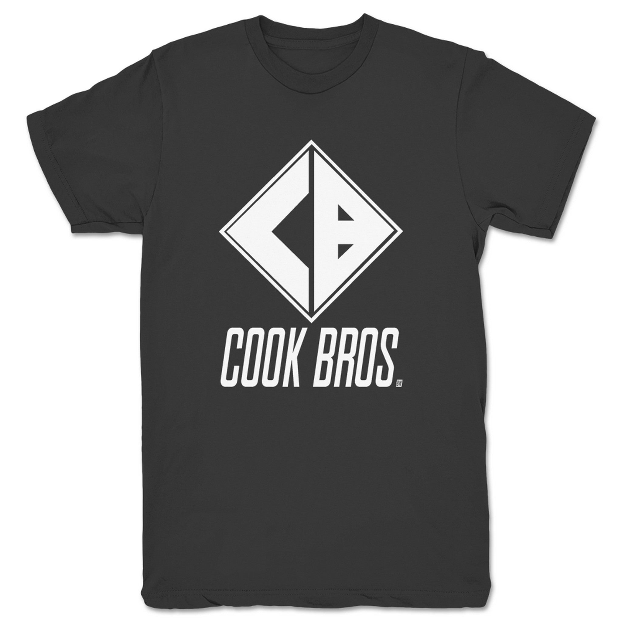 Cook Brothers Cook Bros Logo Unisex Tee Dark Grey