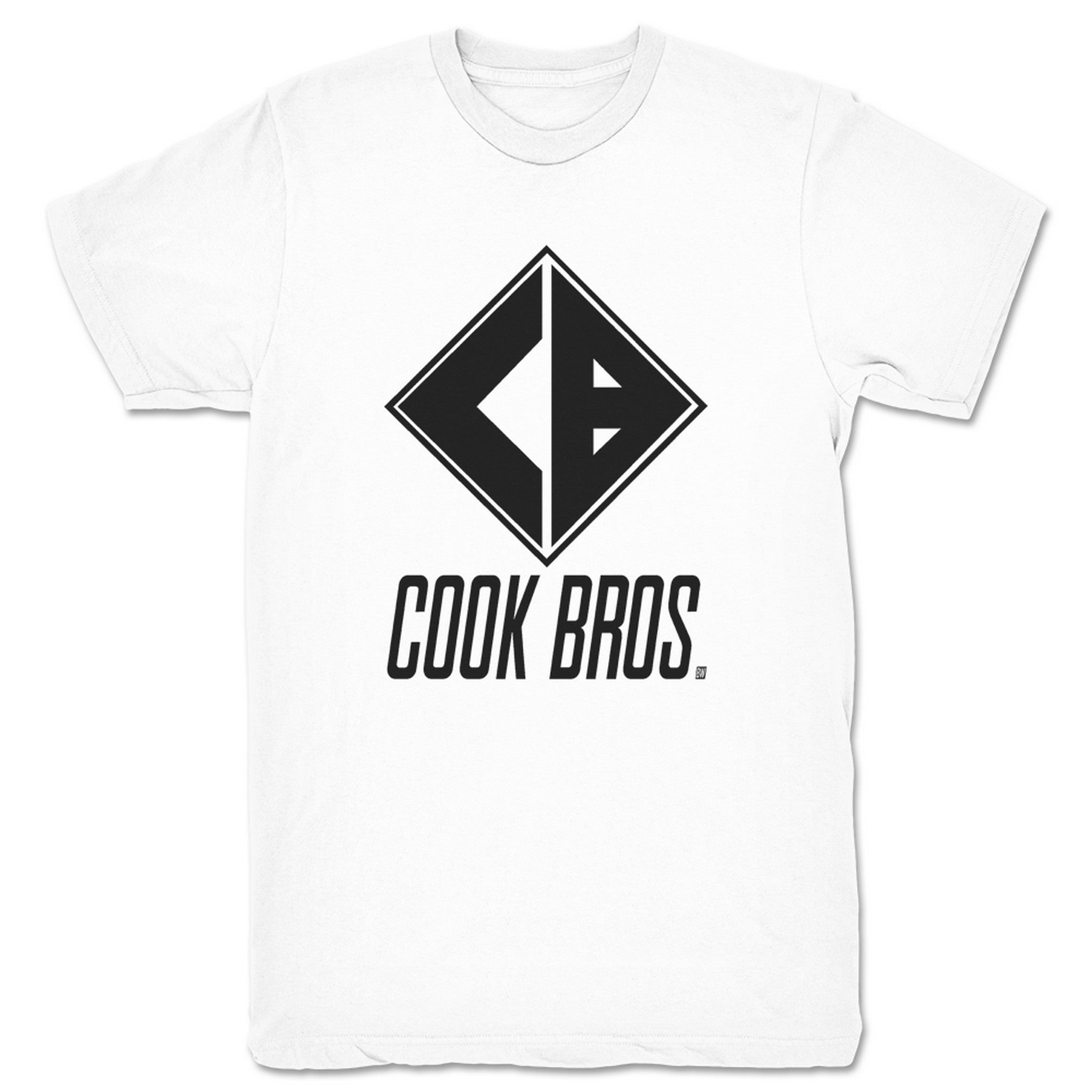 Cook Brothers Cook Bros Logo Unisex Tee White