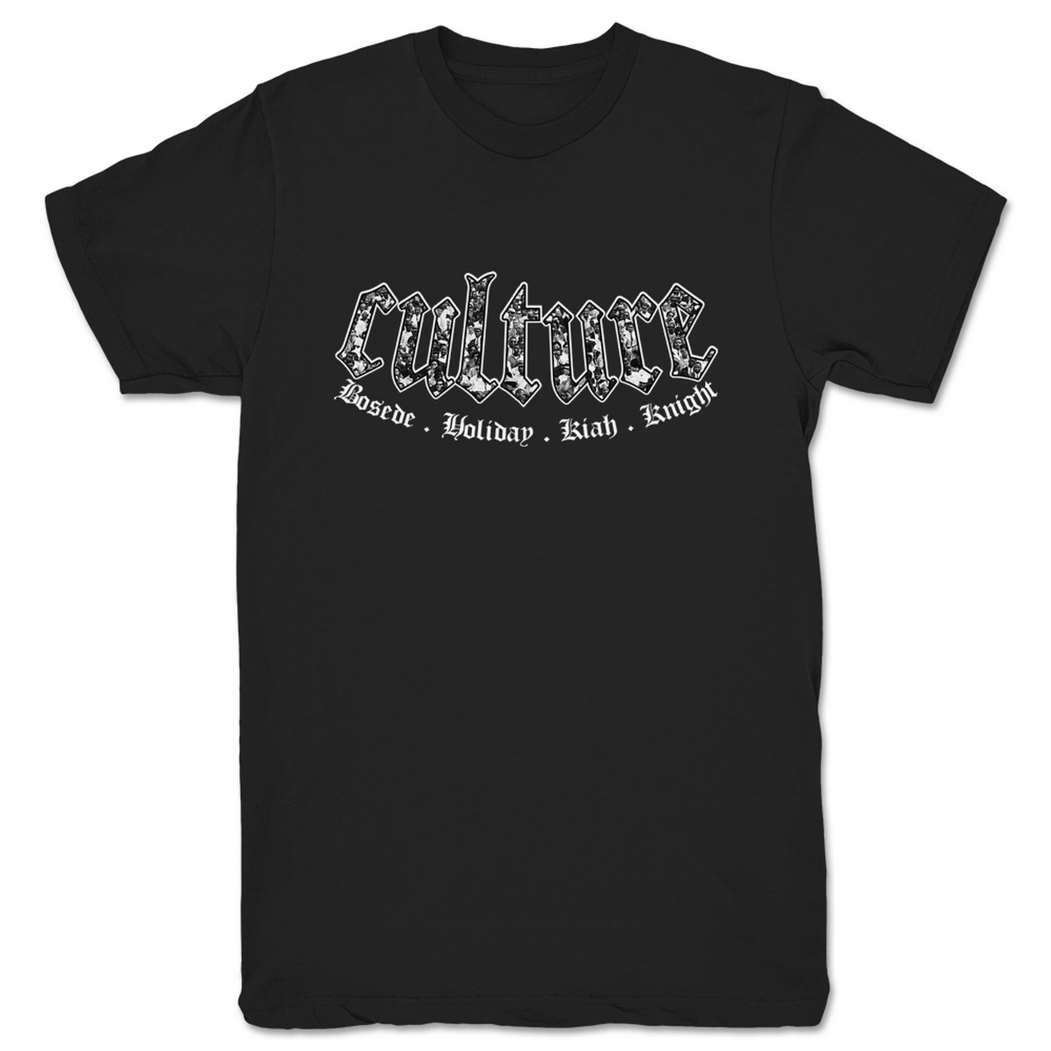 Culture Inc. Culture Culture Culture Unisex Tee Black