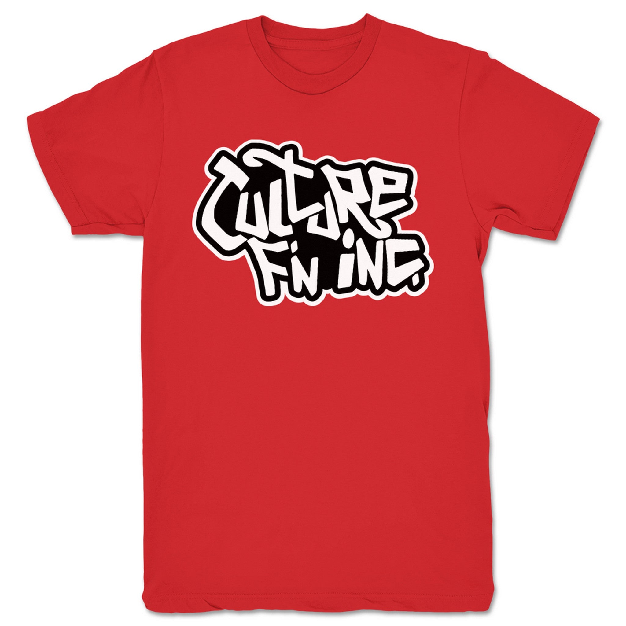 Culture Inc. Culture F'n Inc Unisex Tee Red