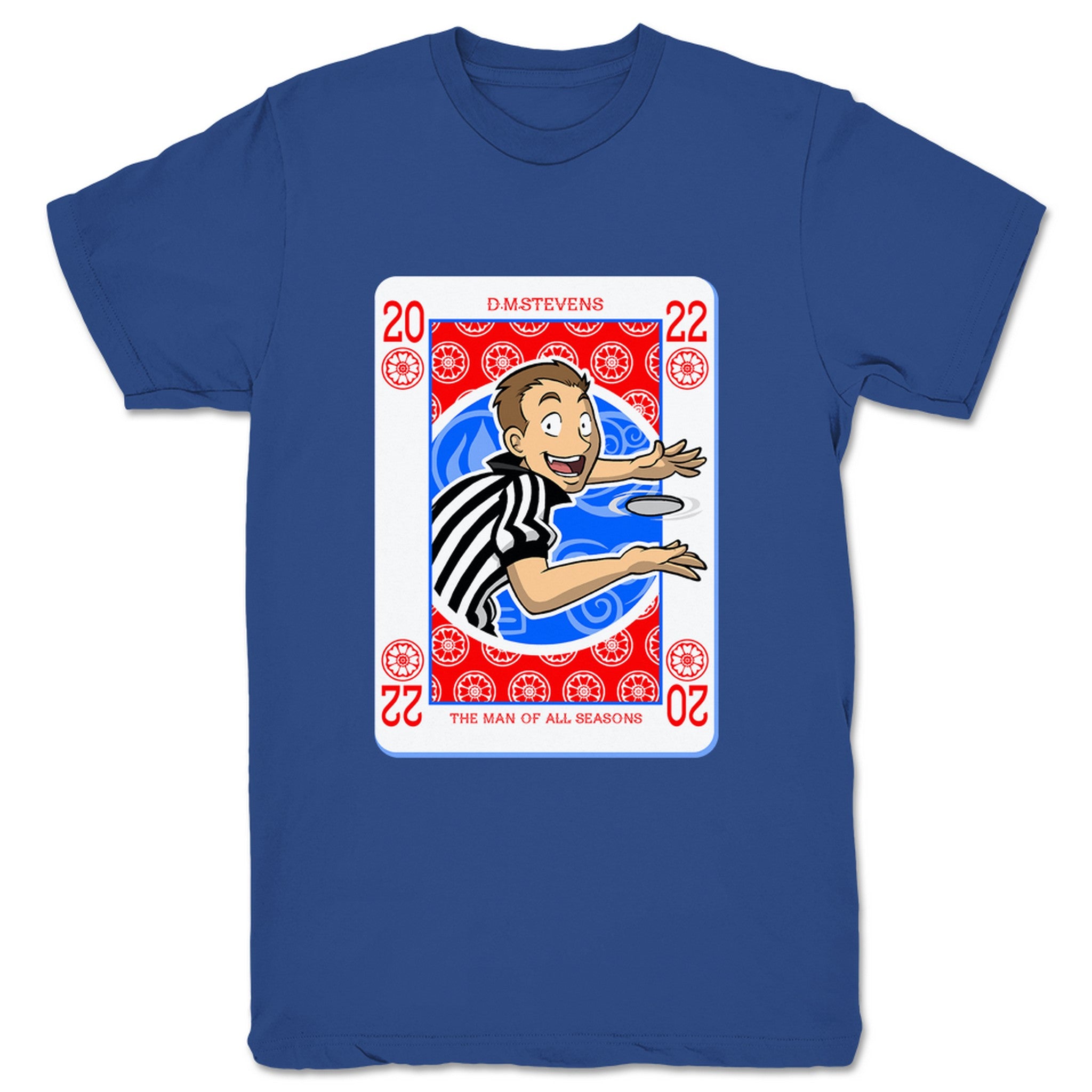 D.M. Stevens Avatar Stevens Unisex Tee Royal Blue