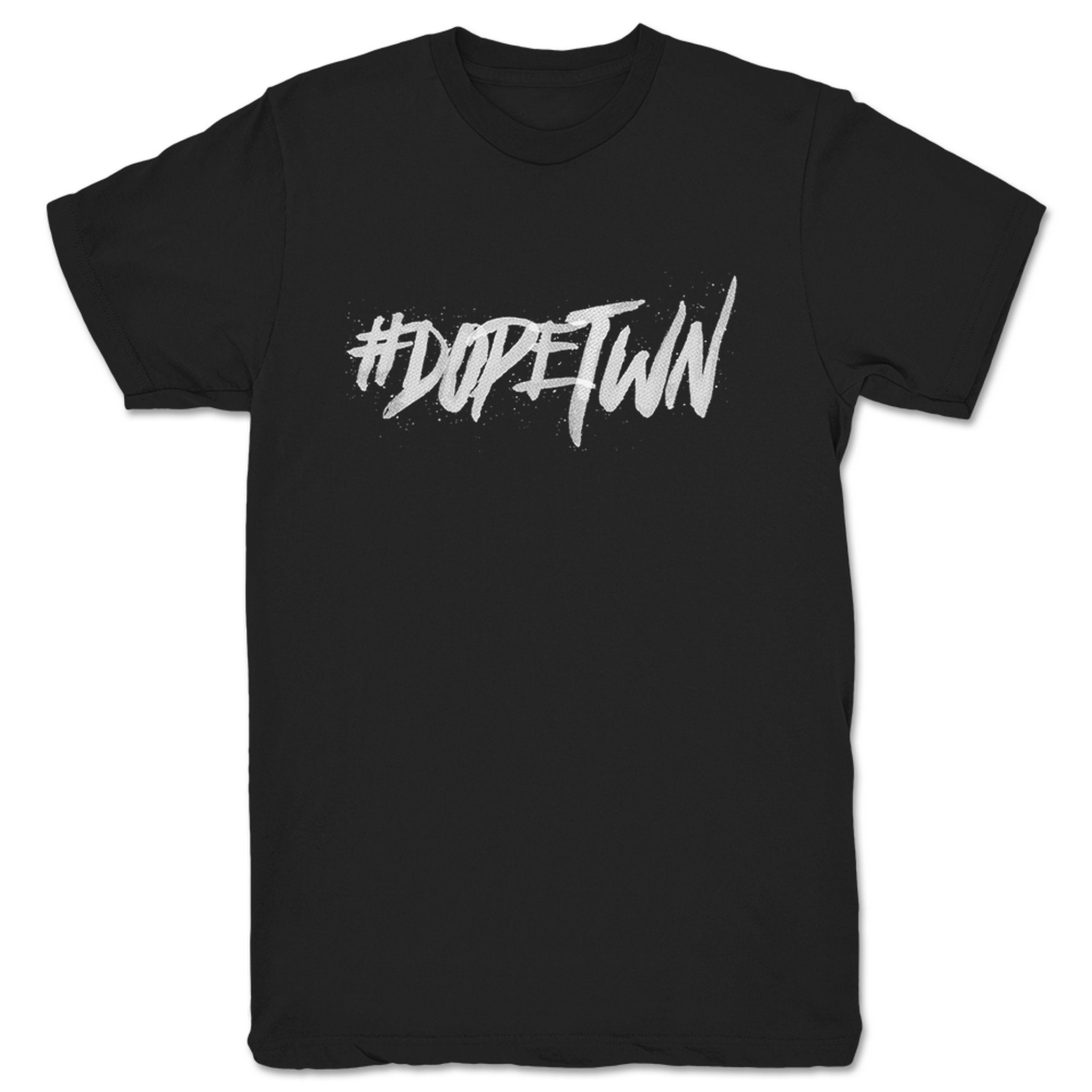 DOPETWN DOPETWN Unisex Tee Black (w/ White Print)