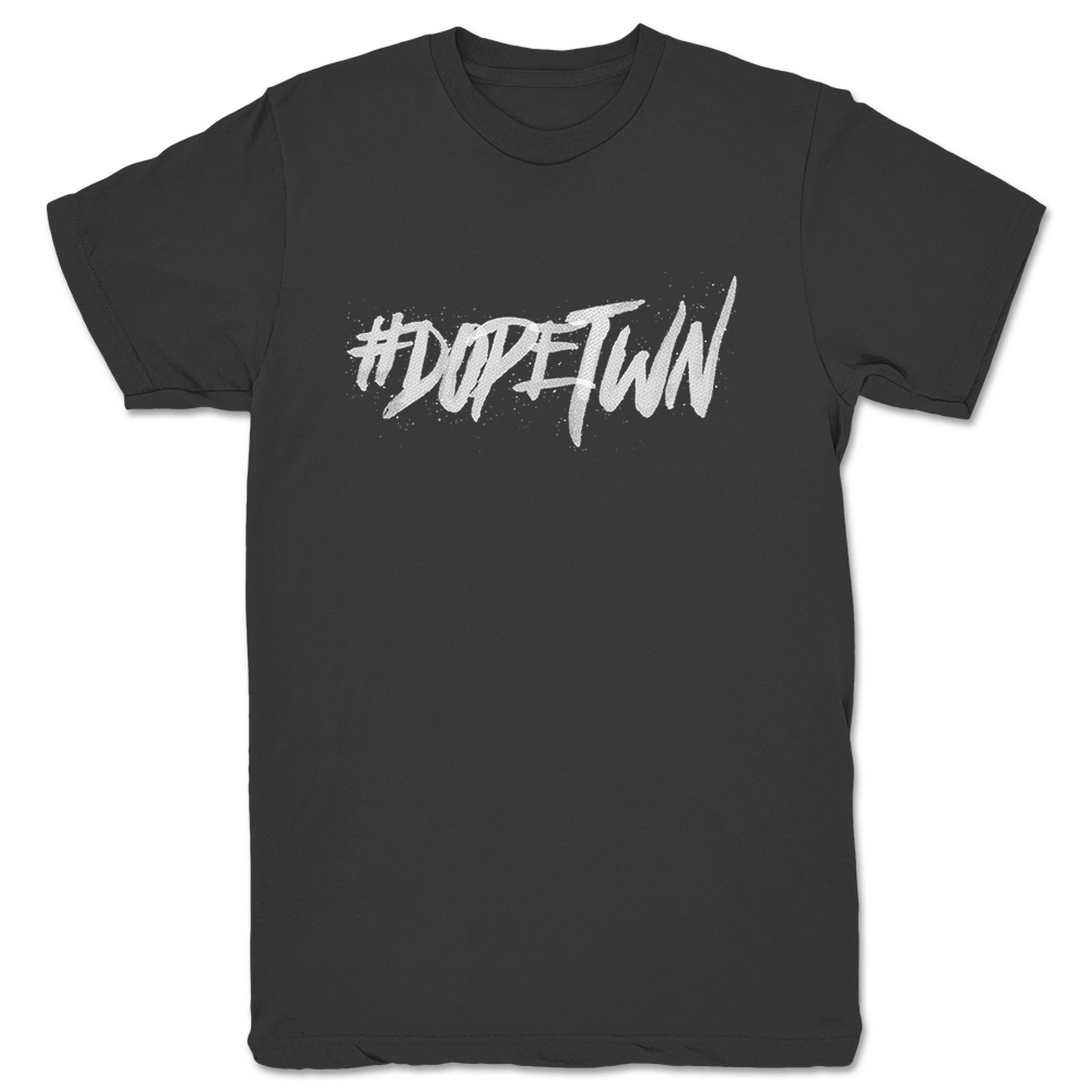 DOPETWN DOPETWN Unisex Tee Dark Grey (w/ White Print)