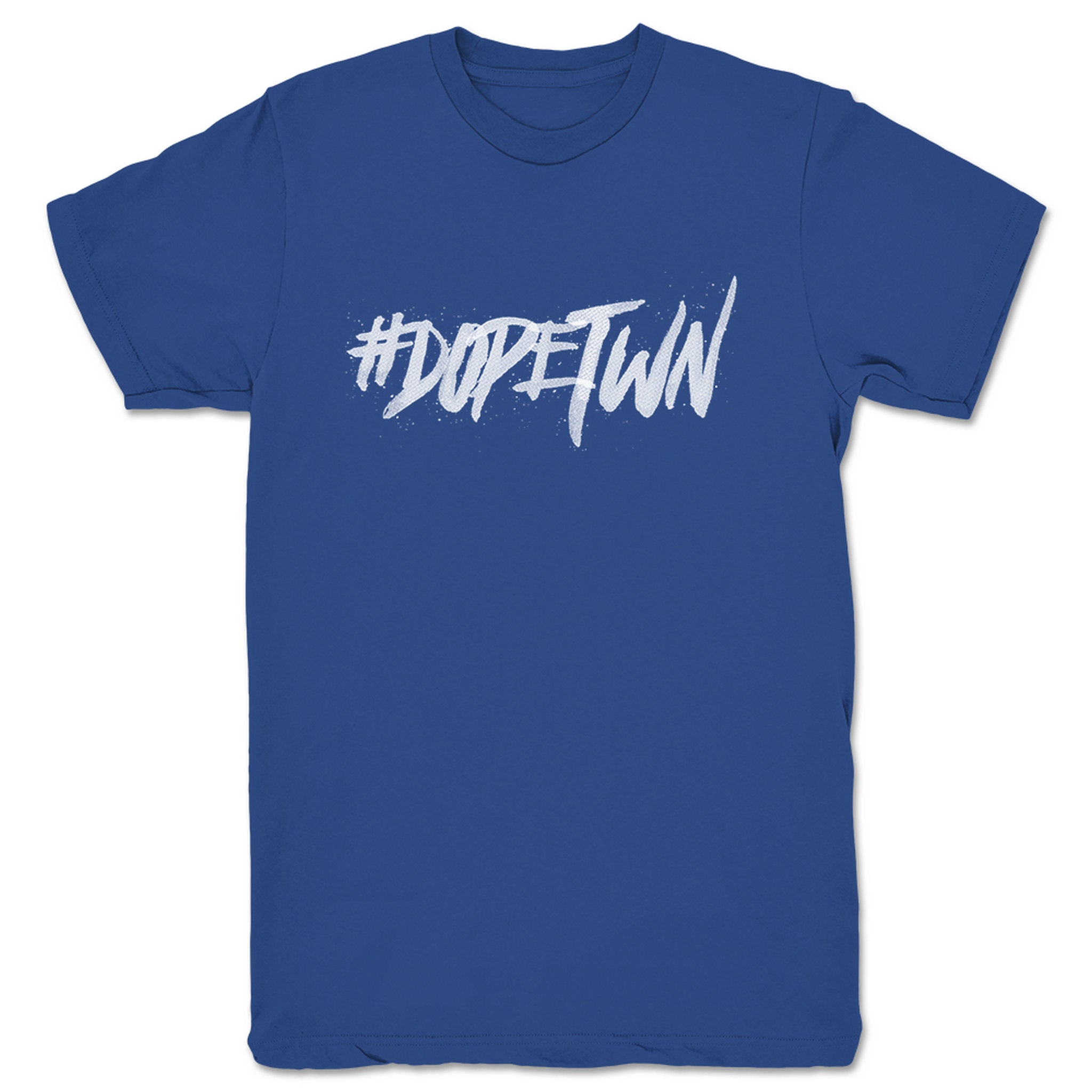 DOPETWN DOPETWN Unisex Tee Royal Blue (w/ White Print)