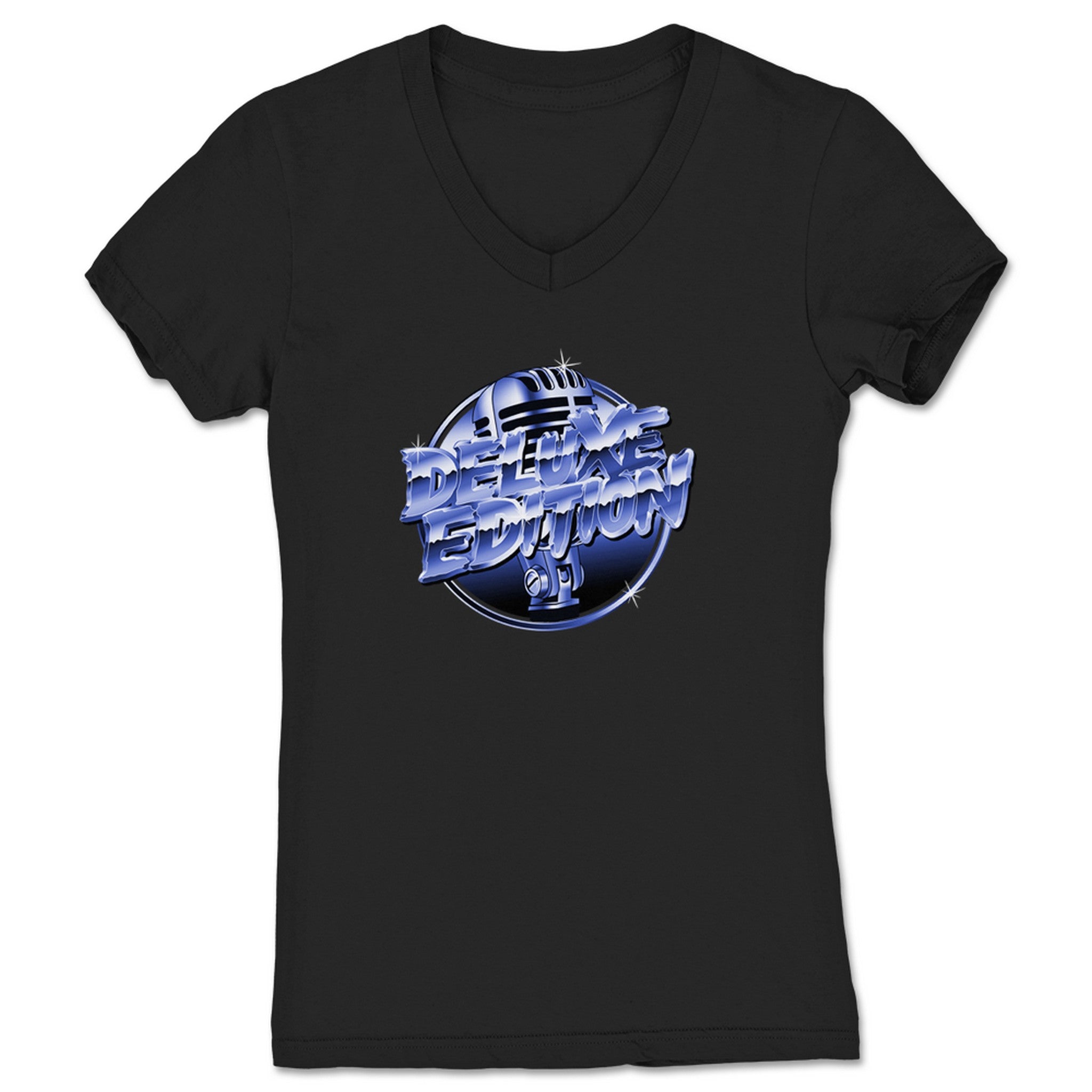 Deluxe Edition Deluxe Edition Women's V-Neck Black